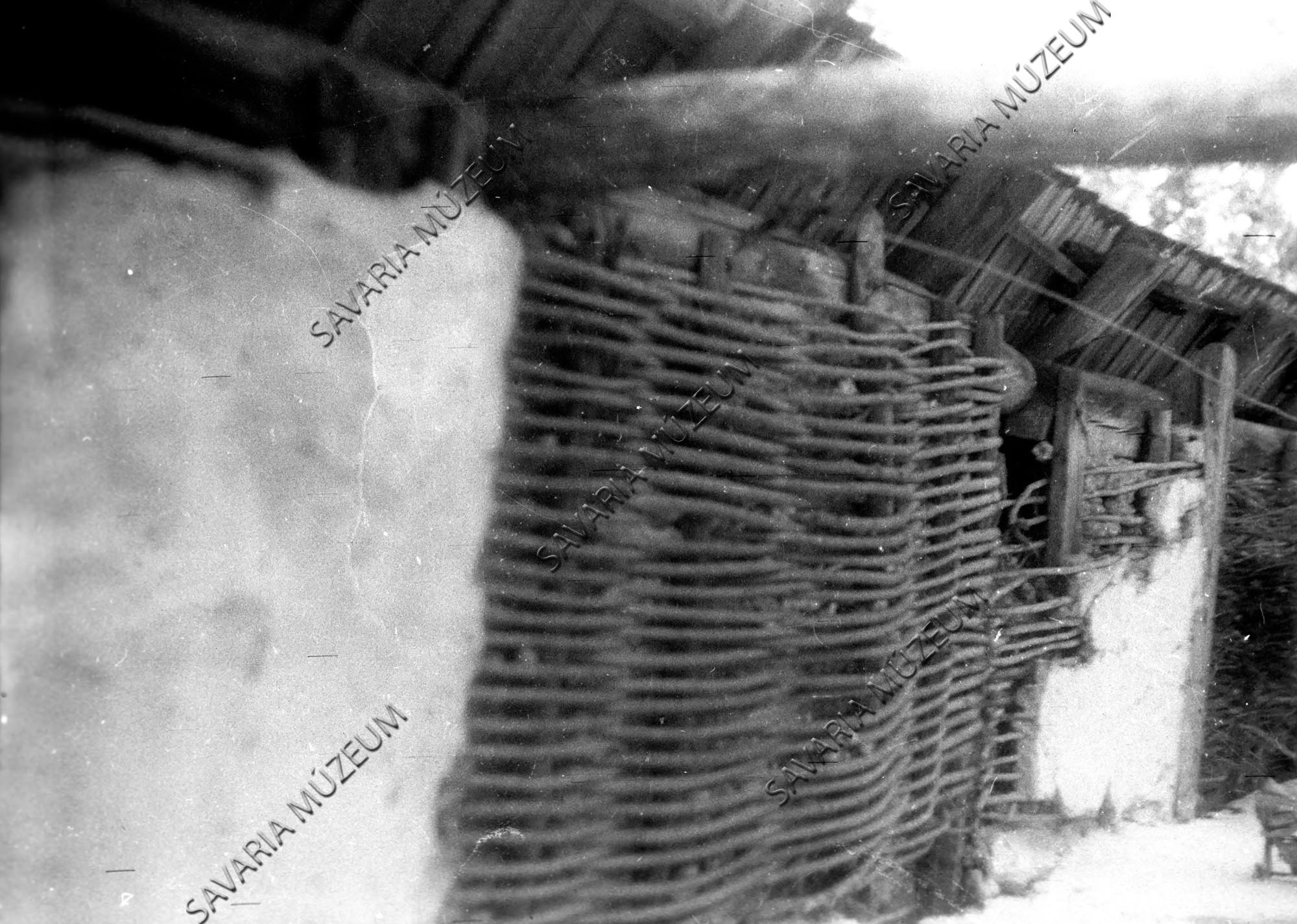 Sövényfal részlete (Savaria Megyei Hatókörű Városi Múzeum, Szombathely CC BY-NC-SA)
