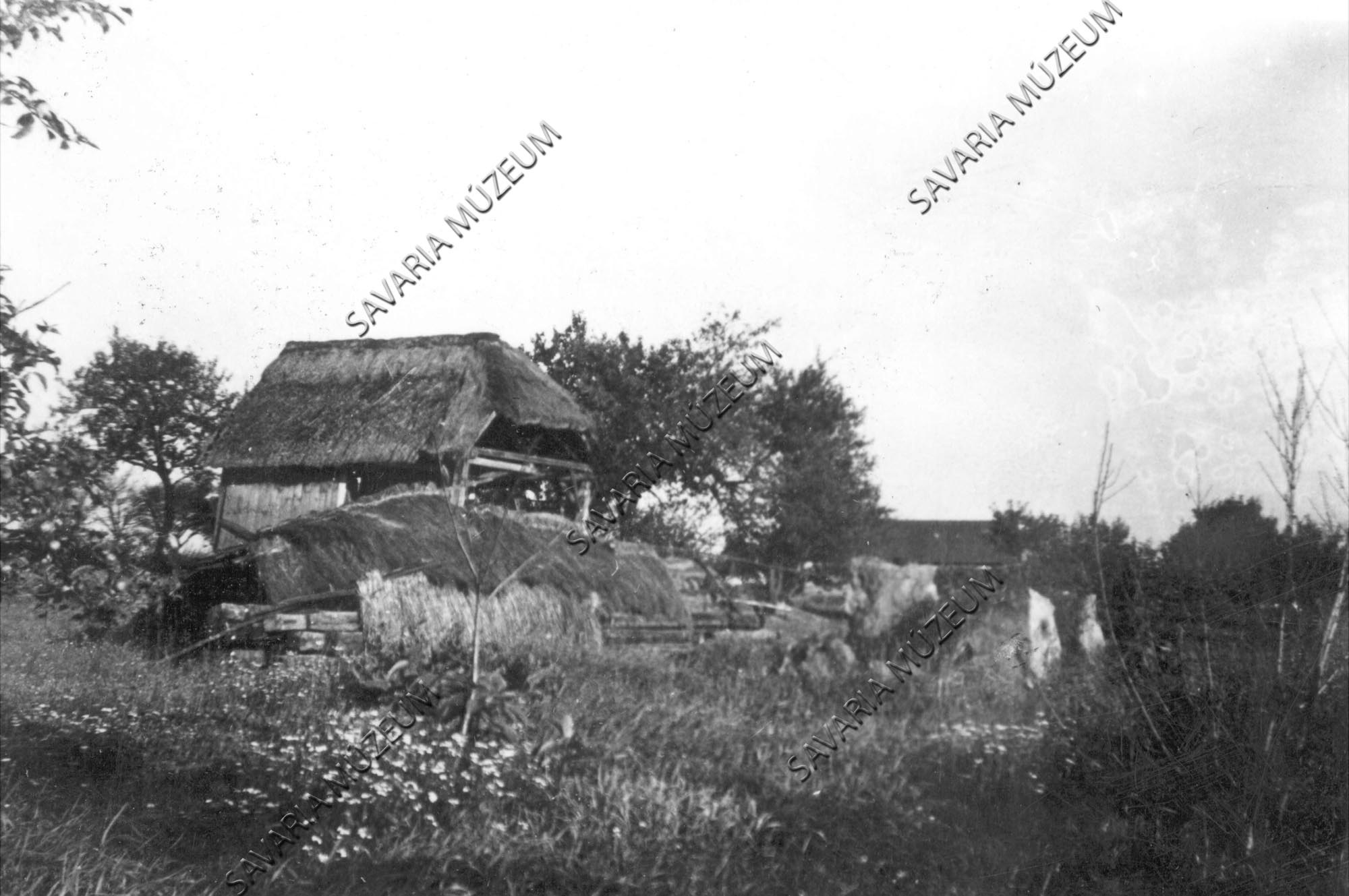 Lebontott "puszta ház" romjai (Savaria Megyei Hatókörű Városi Múzeum, Szombathely CC BY-NC-SA)