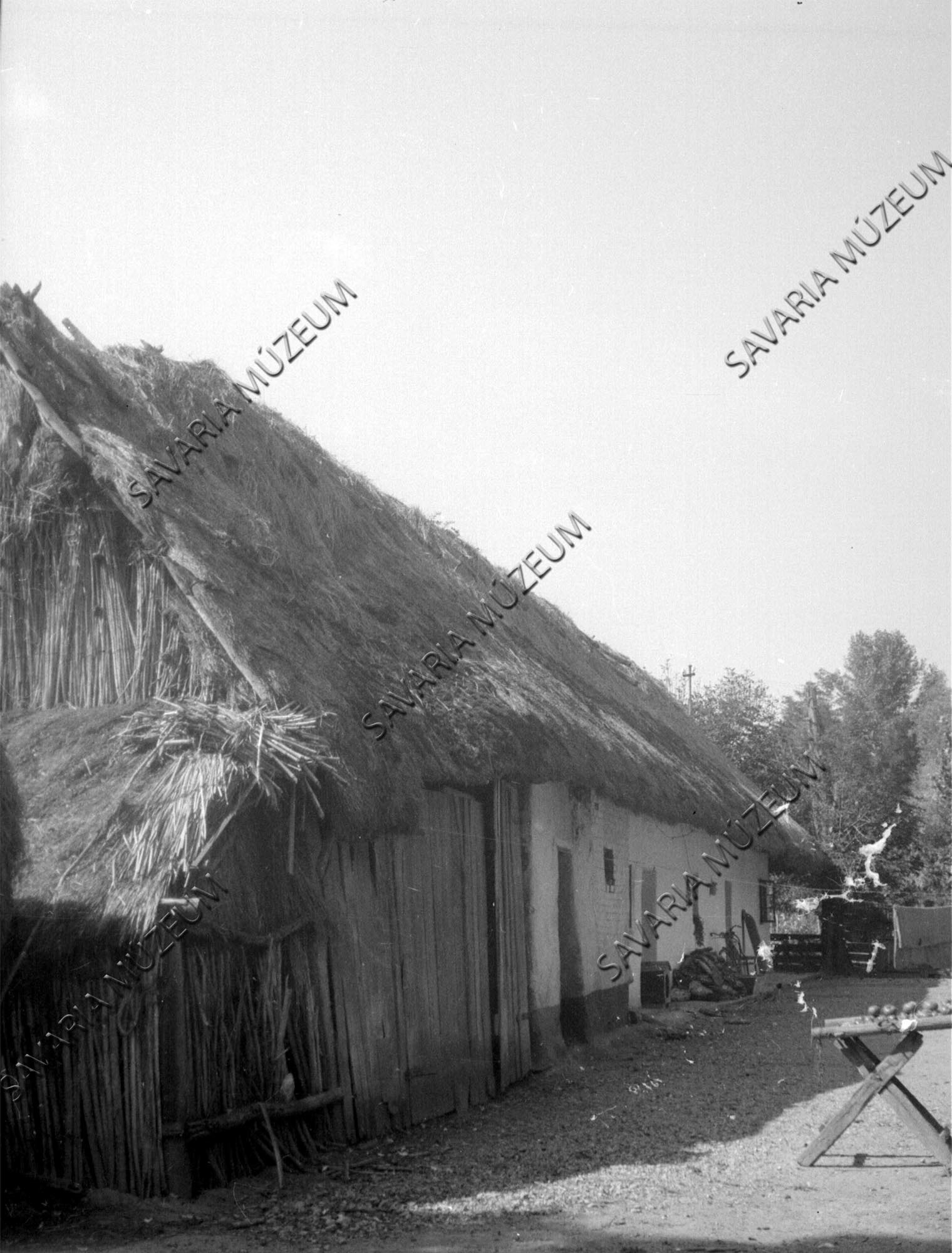 Zsuppos ház udvar felöl (Savaria Megyei Hatókörű Városi Múzeum, Szombathely CC BY-NC-SA)