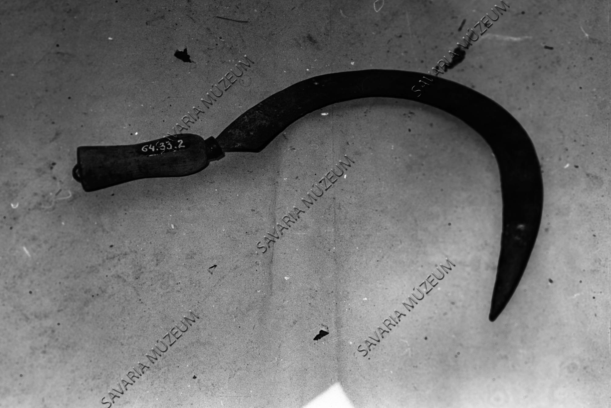 Sarló (Savaria Megyei Hatókörű Városi Múzeum, Szombathely CC BY-NC-SA)