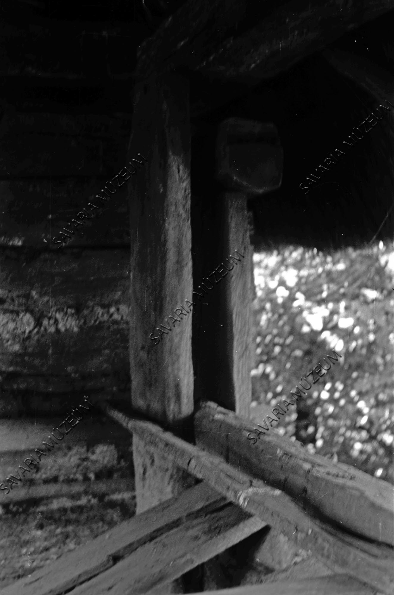 boronafalak csatlakozása az ólnál (Savaria Megyei Hatókörű Városi Múzeum, Szombathely CC BY-NC-SA)