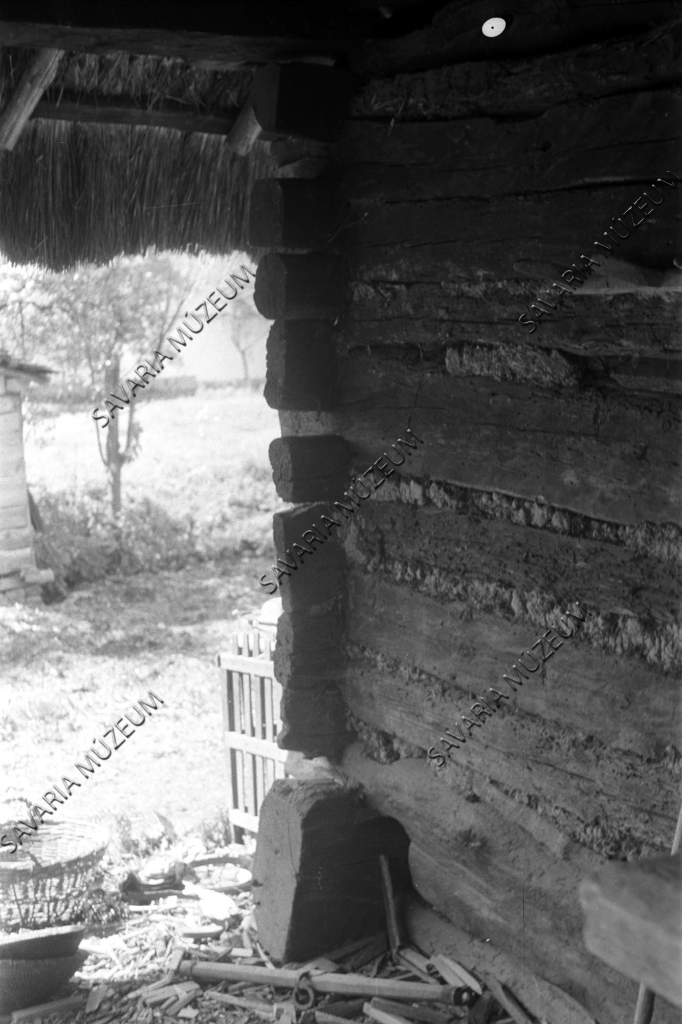 boronafalak csatlakozása a szinnél (Savaria Megyei Hatókörű Városi Múzeum, Szombathely CC BY-NC-SA)
