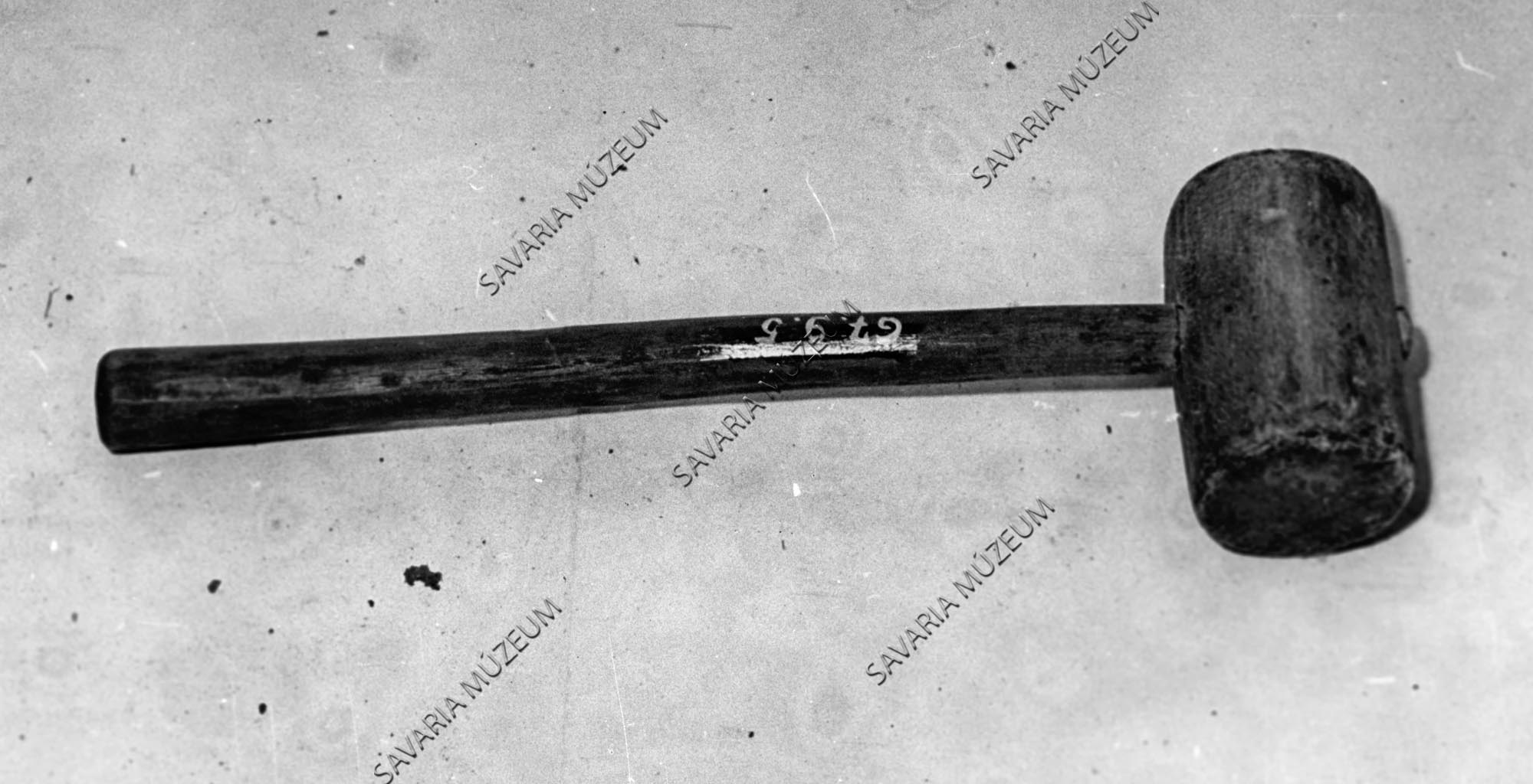 Kalpács;"fakalapács" (Savaria Megyei Hatókörű Városi Múzeum, Szombathely CC BY-NC-SA)