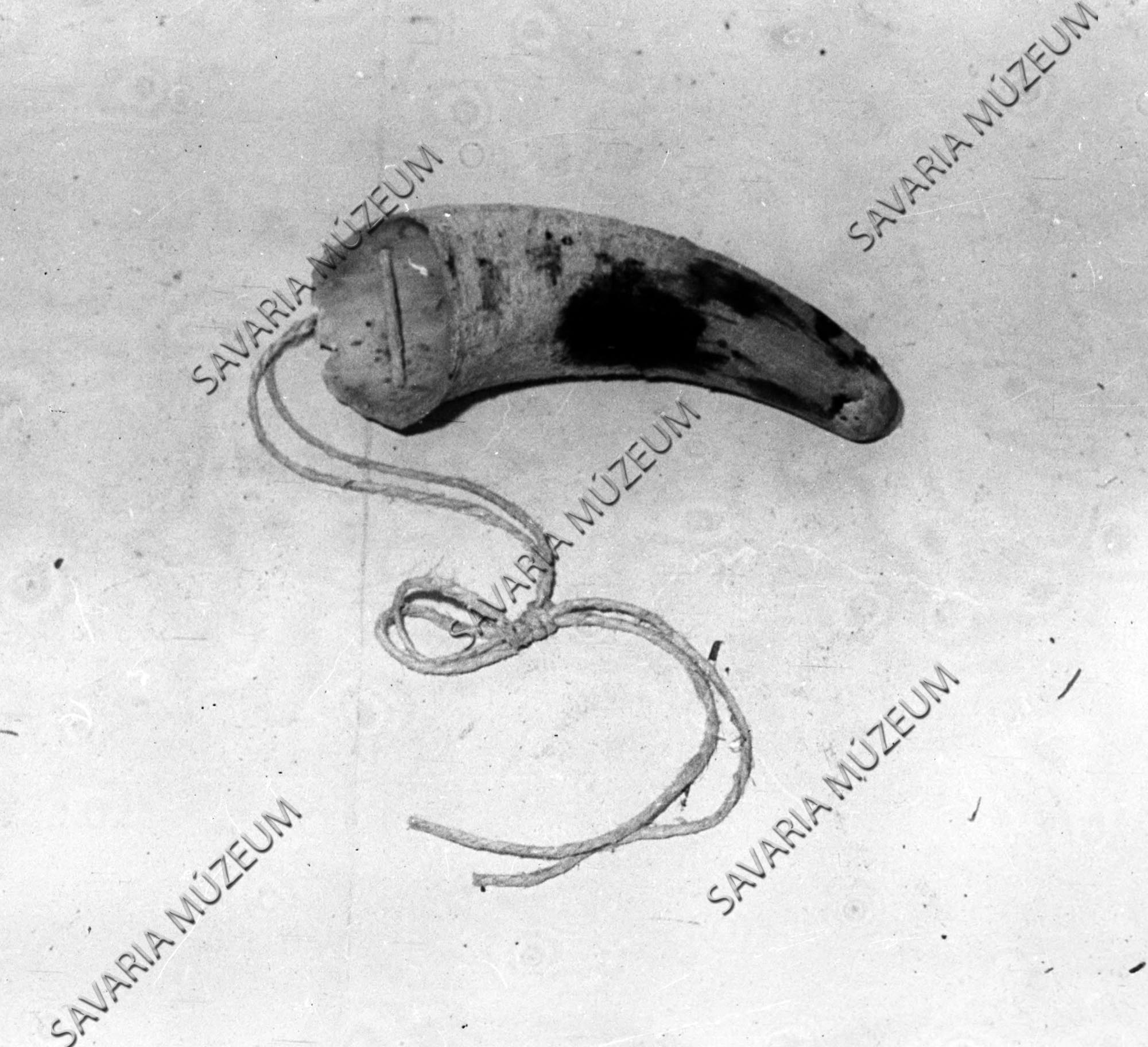 Kaszakőtartó; "tokmány" (Savaria Megyei Hatókörű Városi Múzeum, Szombathely CC BY-NC-SA)