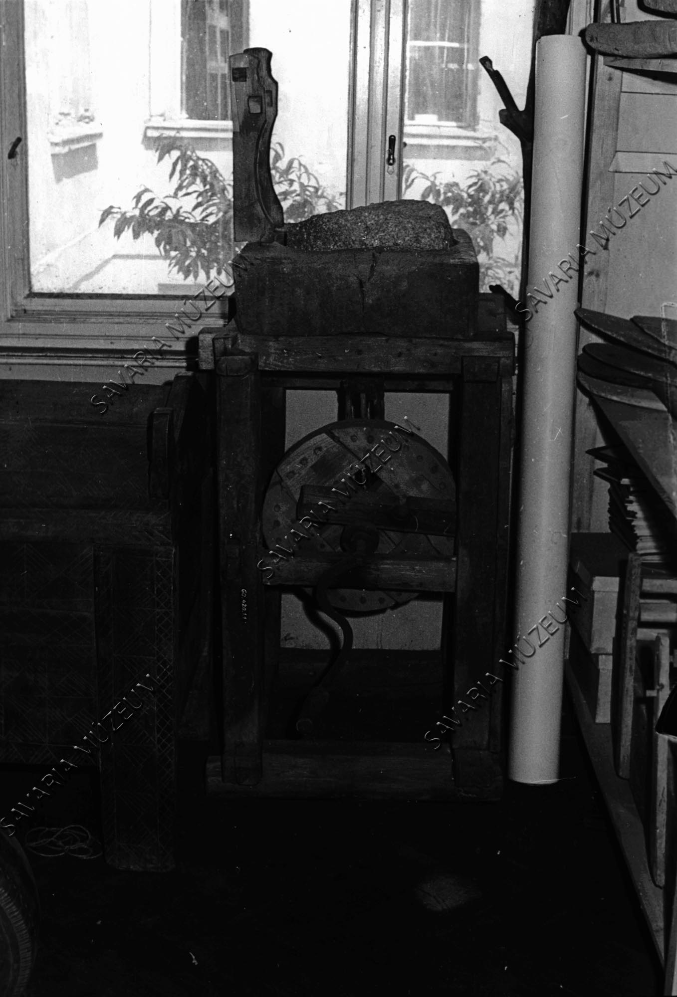 Darálógép (Savaria Megyei Hatókörű Városi Múzeum, Szombathely CC BY-NC-SA)