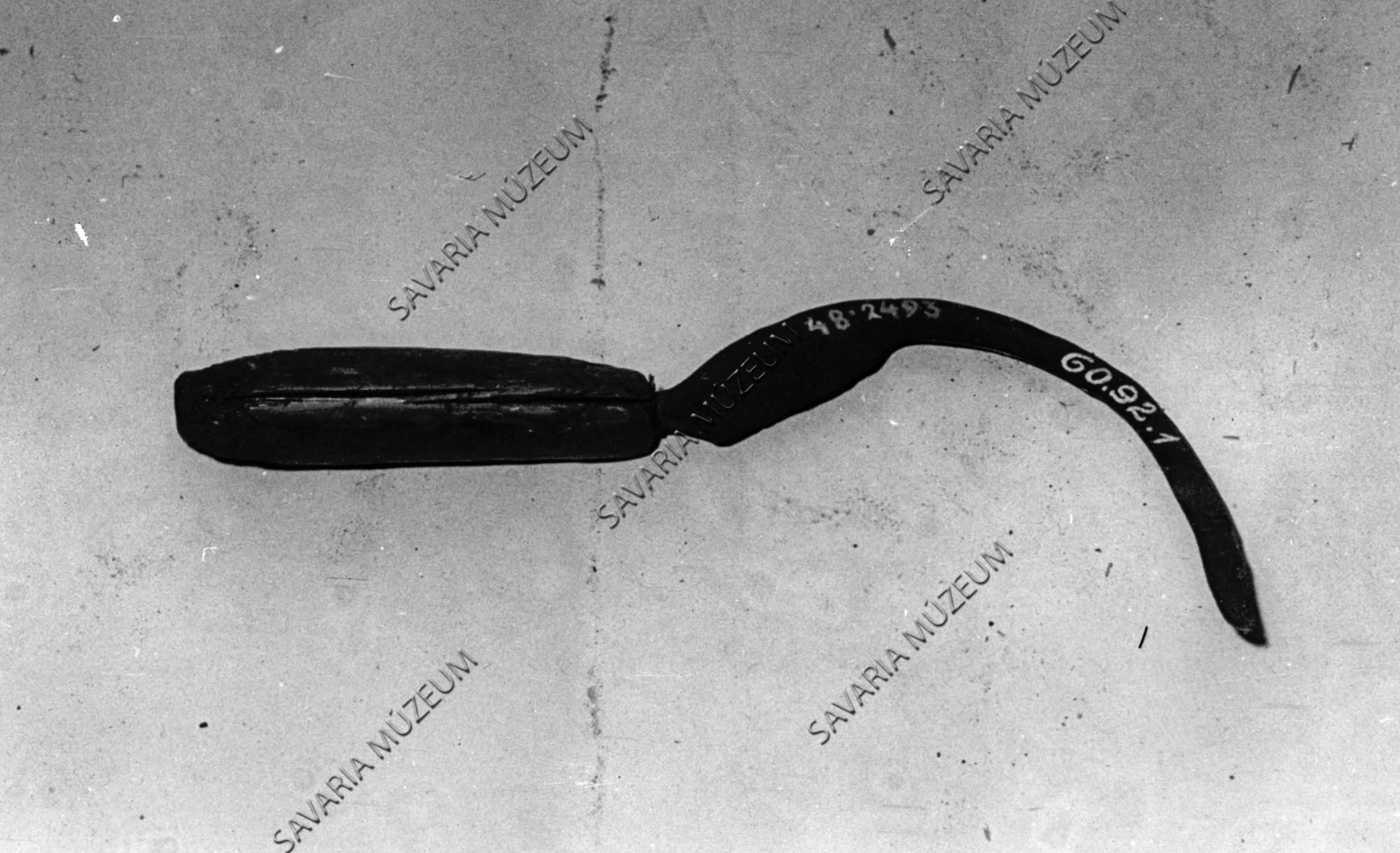 Sarló (Savaria Megyei Hatókörű Városi Múzeum, Szombathely CC BY-NC-SA)
