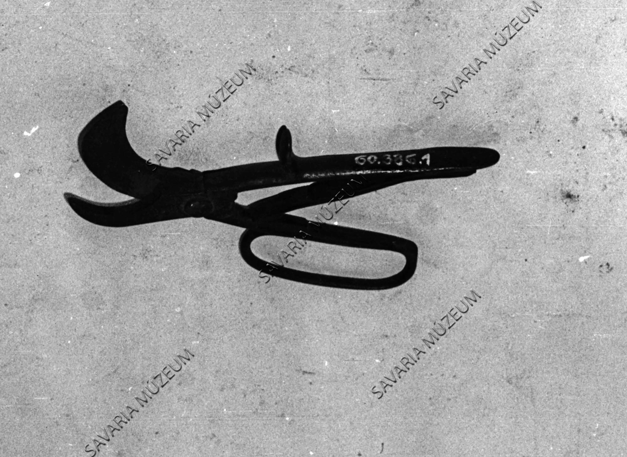Olló; nyeső (Savaria Megyei Hatókörű Városi Múzeum, Szombathely CC BY-NC-SA)