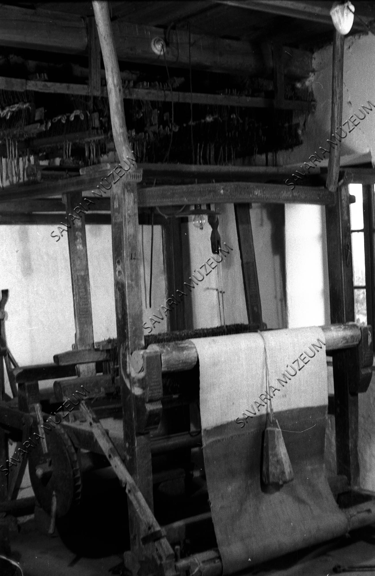 Szövőszék (Savaria Megyei Hatókörű Városi Múzeum, Szombathely CC BY-NC-SA)