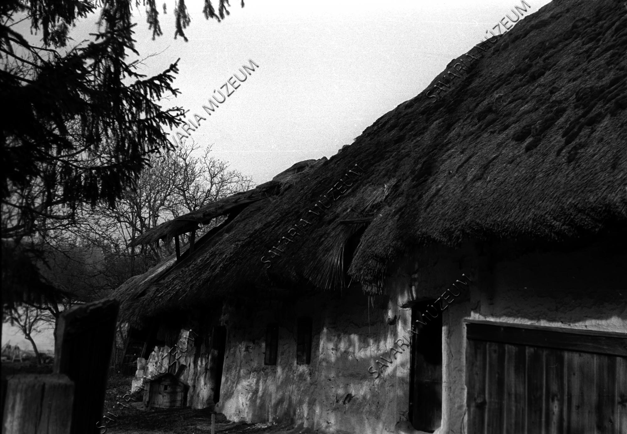 Ház udvari homlokzata (Savaria Megyei Hatókörű Városi Múzeum, Szombathely CC BY-NC-SA)