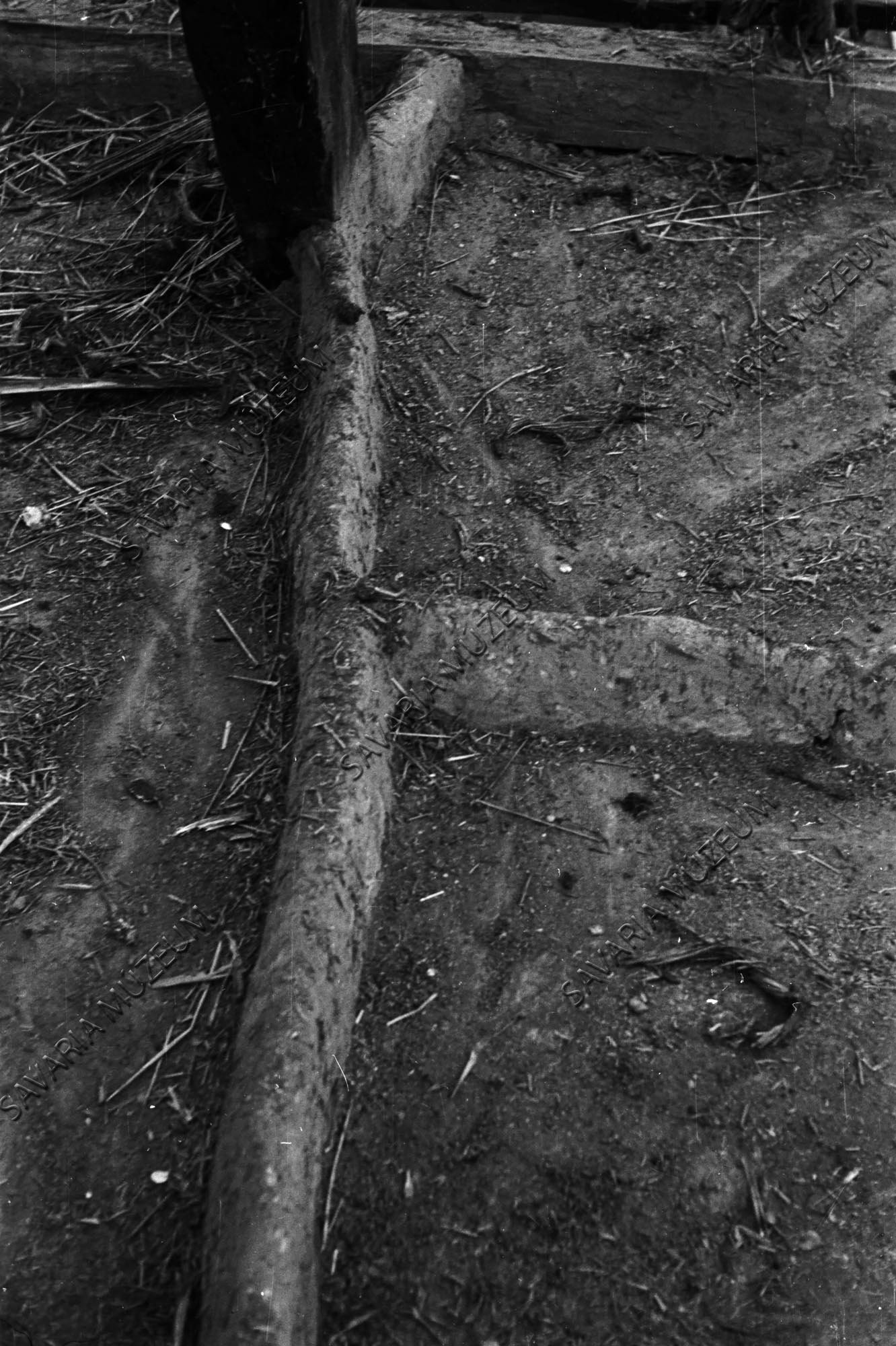 Terménytartó sárrekeszek részlete a padláson (Savaria Megyei Hatókörű Városi Múzeum, Szombathely CC BY-NC-SA)