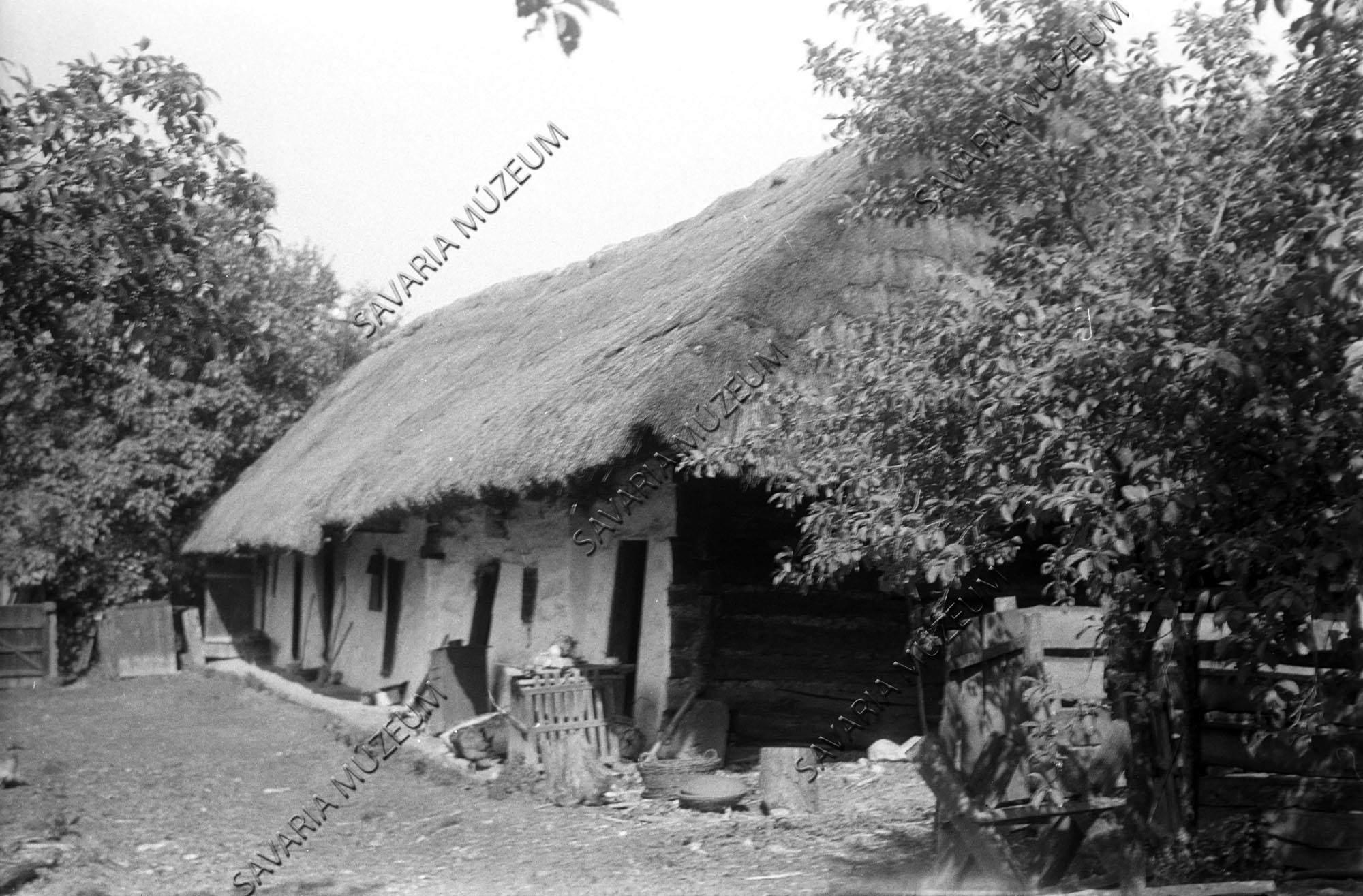 ház udvar felől (Savaria Megyei Hatókörű Városi Múzeum, Szombathely CC BY-NC-SA)