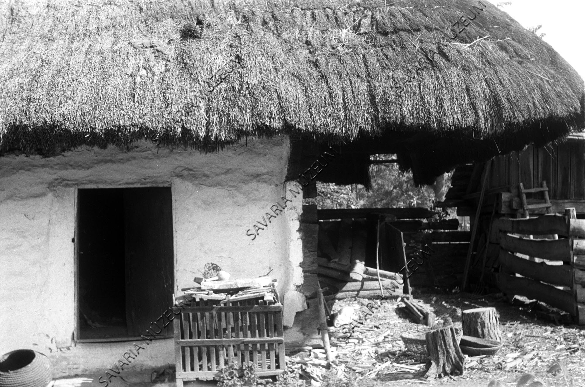 ház udvar felől istálló, szin és ól (Savaria Megyei Hatókörű Városi Múzeum, Szombathely CC BY-NC-SA)