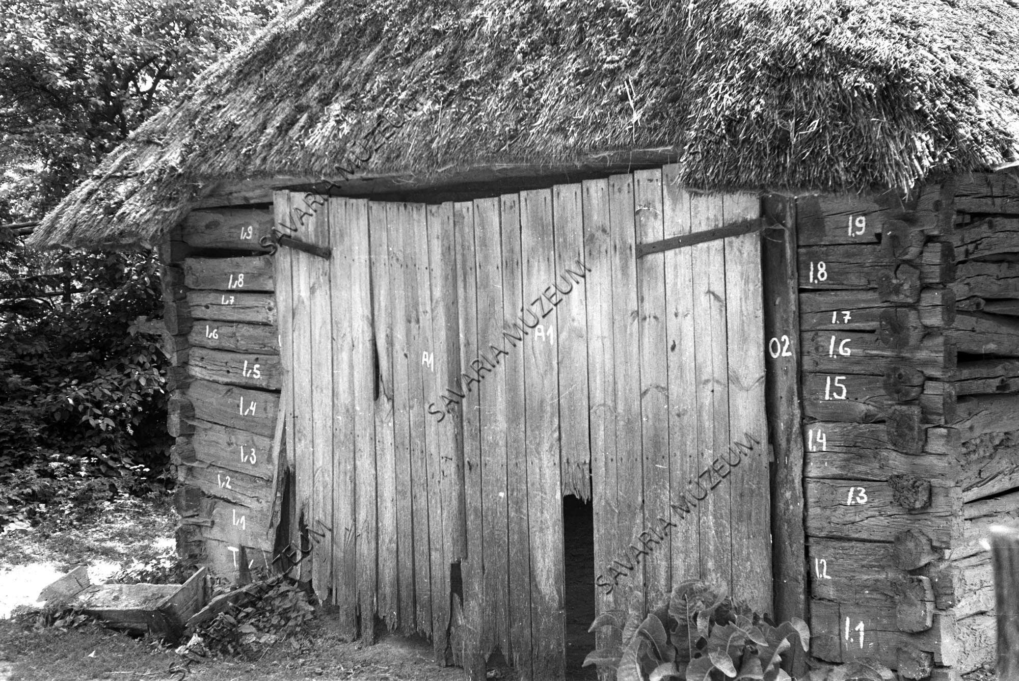 Istállós pajta kapuja (Savaria Megyei Hatókörű Városi Múzeum, Szombathely CC BY-NC-SA)