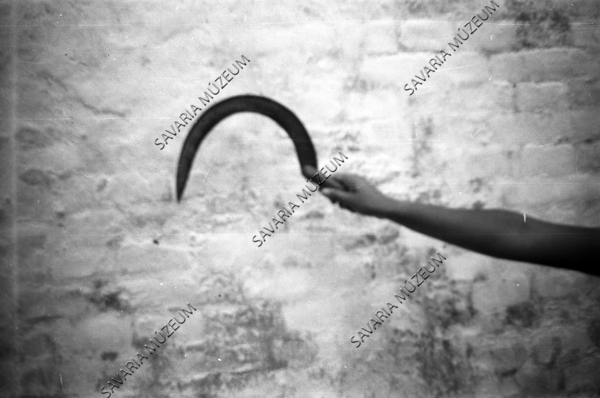 sarló (Savaria Megyei Hatókörű Városi Múzeum, Szombathely CC BY-NC-SA)