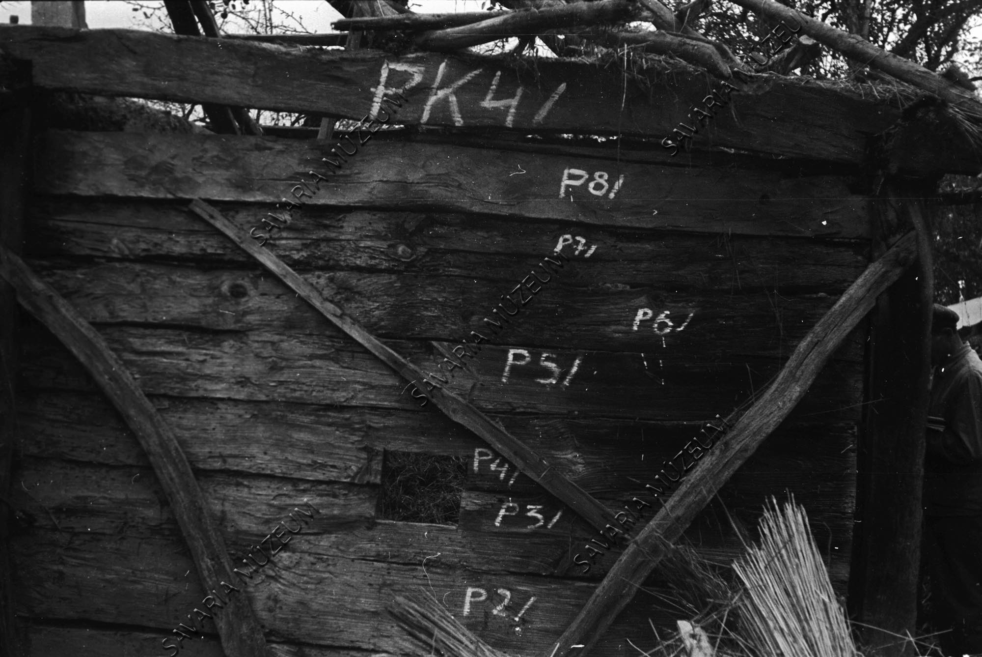 Pajtafia boronafala elölről (Savaria Megyei Hatókörű Városi Múzeum, Szombathely CC BY-NC-SA)