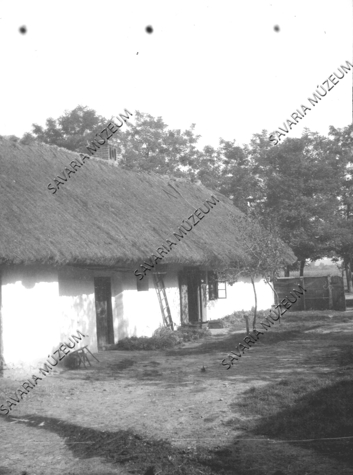 Zsupptetős ház oldalról (Savaria Megyei Hatókörű Városi Múzeum, Szombathely CC BY-NC-SA)