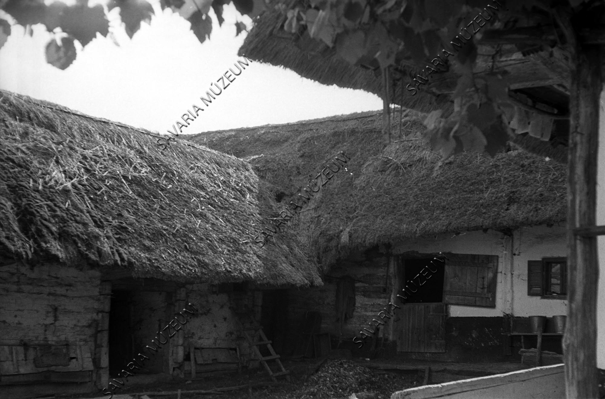 Keritett ház udvara (Savaria Megyei Hatókörű Városi Múzeum, Szombathely CC BY-NC-SA)