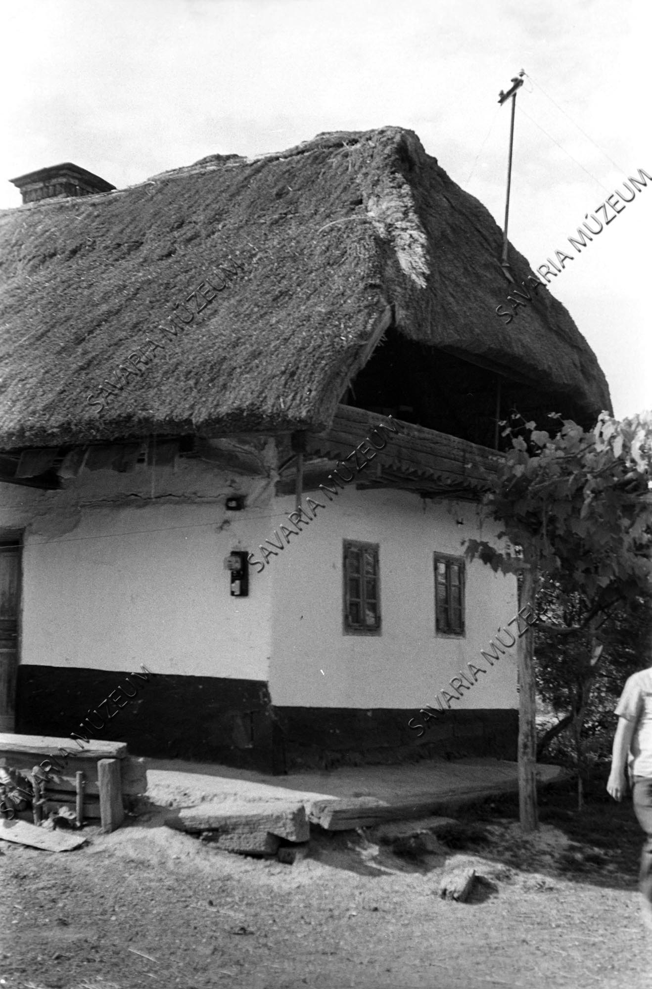 Keritett ház homlokzata (Savaria Megyei Hatókörű Városi Múzeum, Szombathely CC BY-NC-SA)
