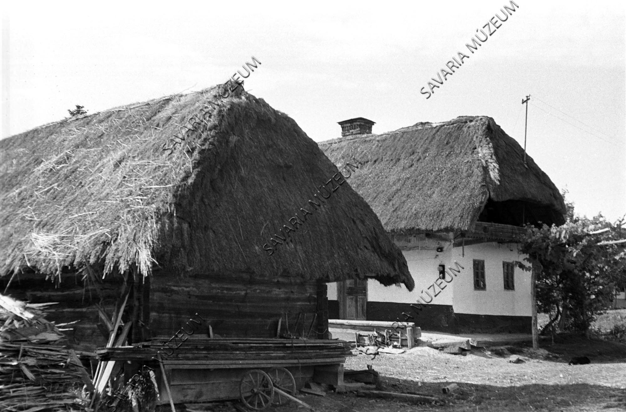 Keritett ház részlete (Savaria Megyei Hatókörű Városi Múzeum, Szombathely CC BY-NC-SA)