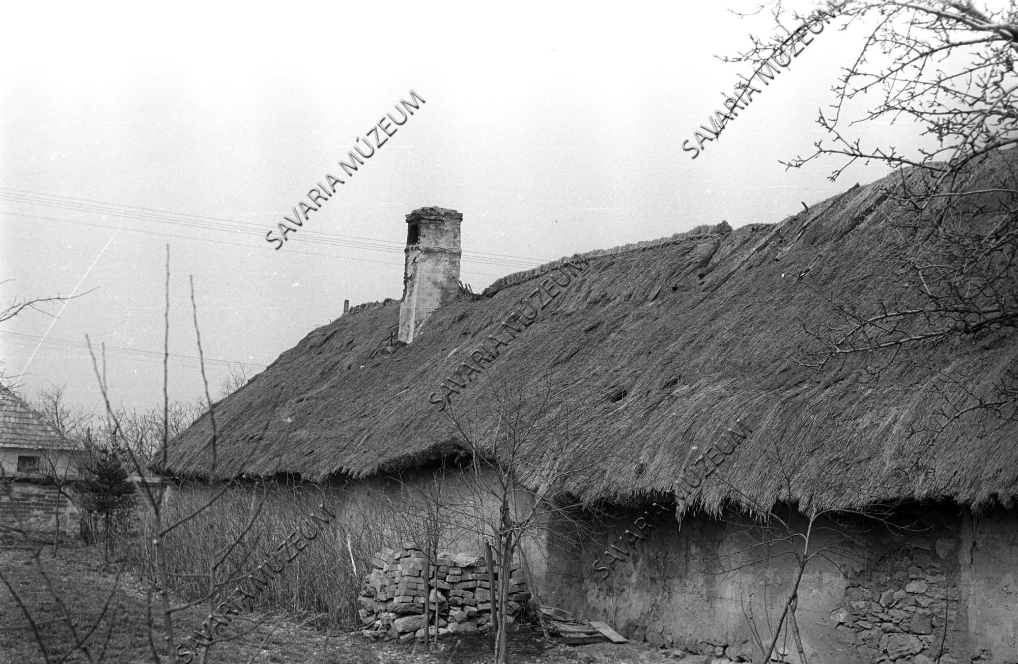 Ház hátulról (Savaria Megyei Hatókörű Városi Múzeum, Szombathely CC BY-NC-SA)