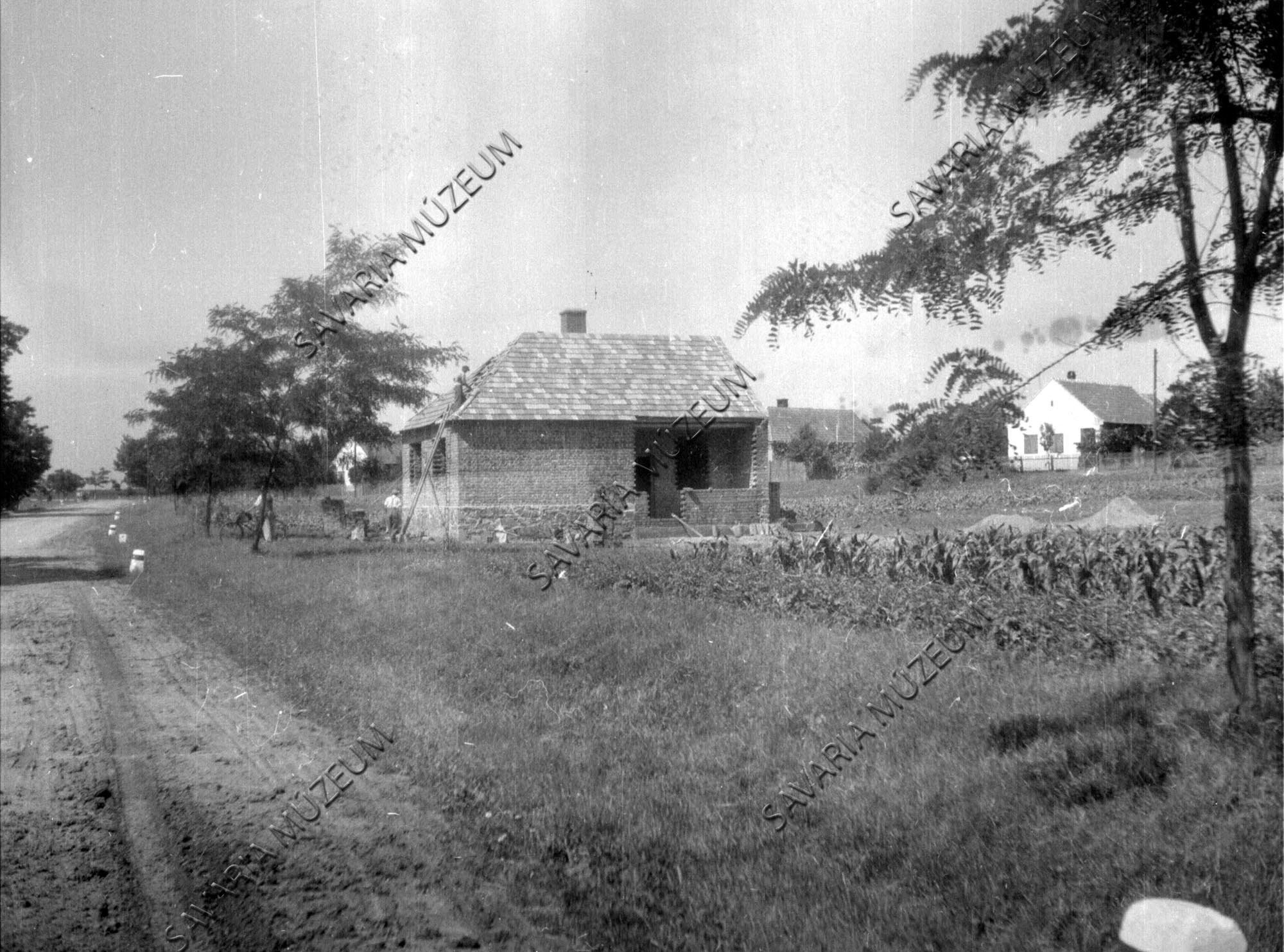 Épülő ház (Savaria Megyei Hatókörű Városi Múzeum, Szombathely CC BY-NC-SA)