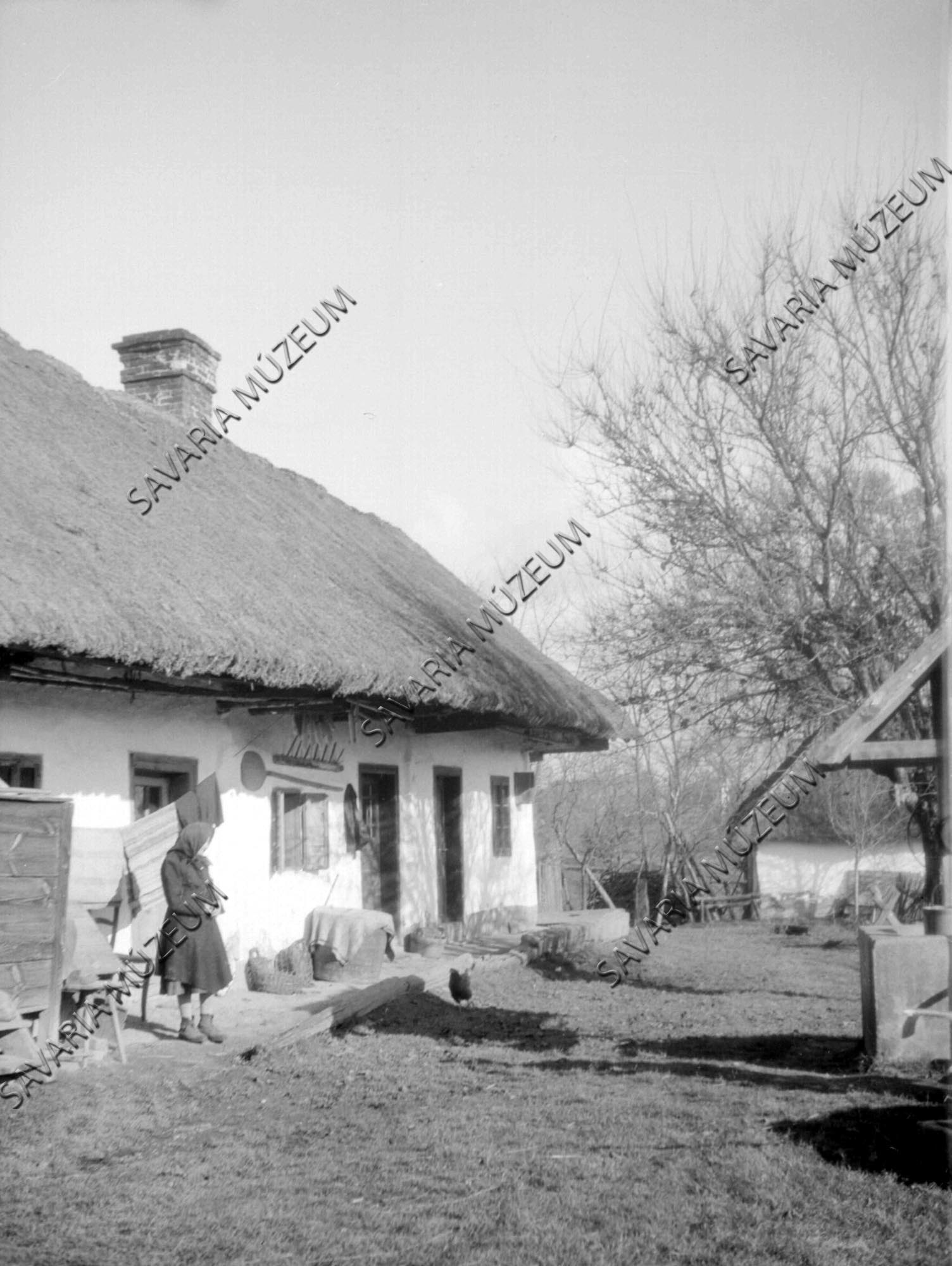 Zsuppos ház oldalról, hombár (Savaria Megyei Hatókörű Városi Múzeum, Szombathely CC BY-NC-SA)