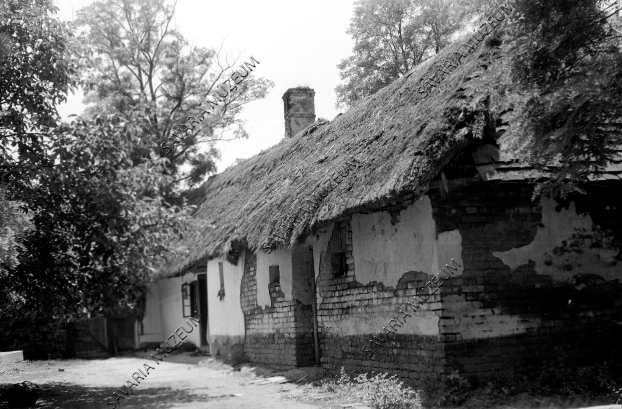 Ház udvar felől (Savaria Megyei Hatókörű Városi Múzeum, Szombathely CC BY-NC-SA)