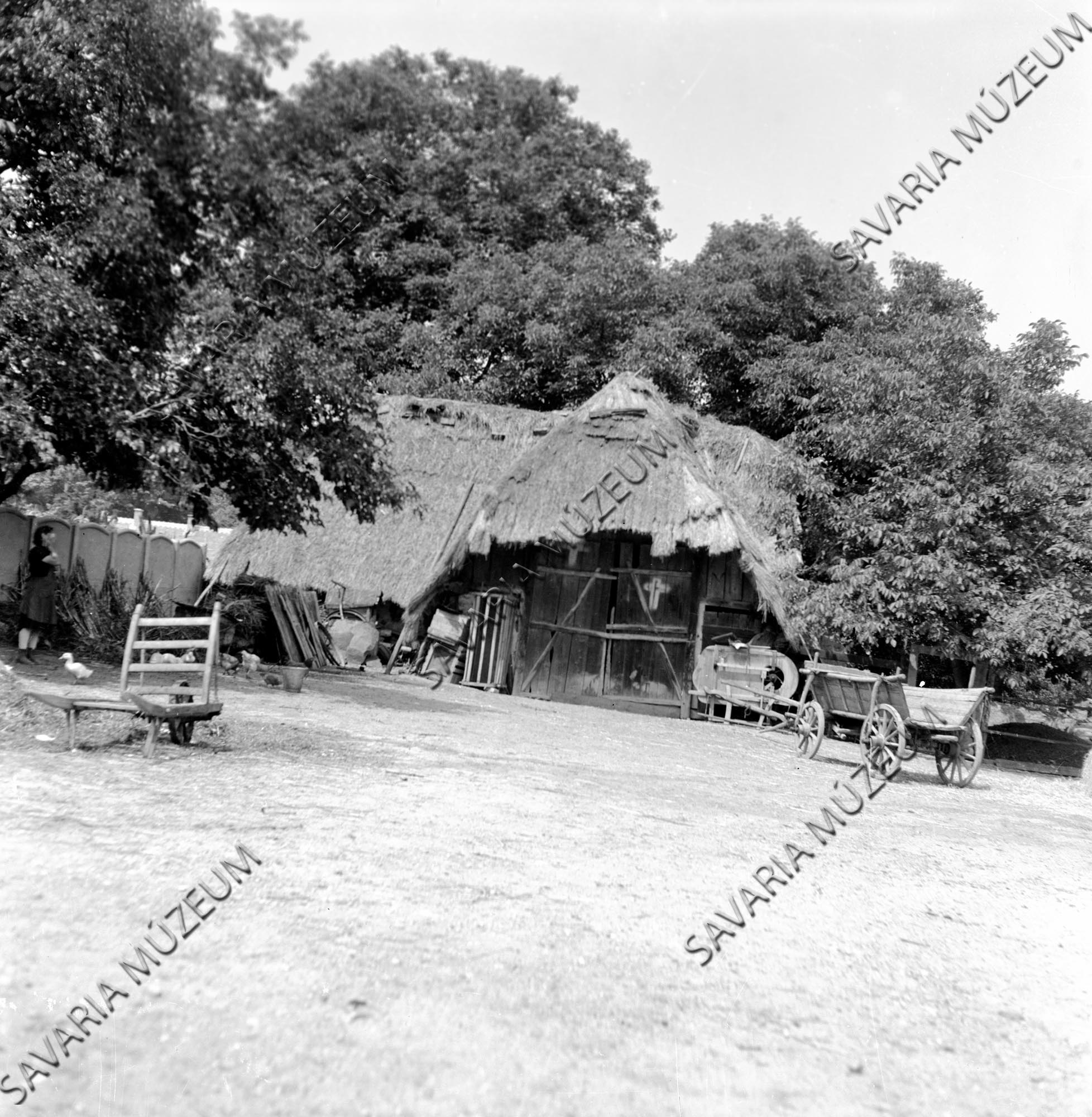 Pajta, szekér, talicska (Savaria Megyei Hatókörű Városi Múzeum, Szombathely CC BY-NC-SA)