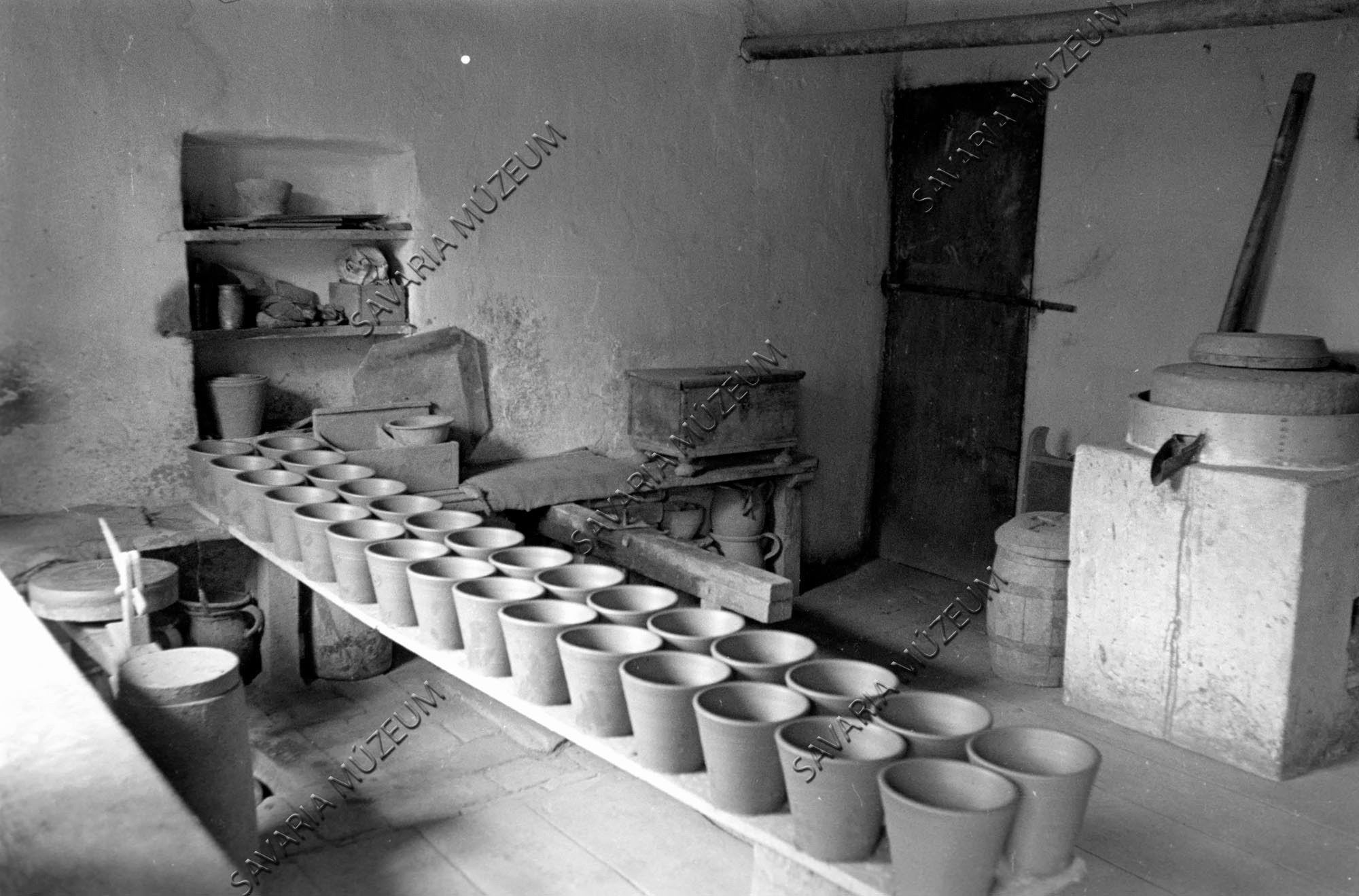 Fazekasműhely (Savaria Megyei Hatókörű Városi Múzeum, Szombathely CC BY-NC-SA)