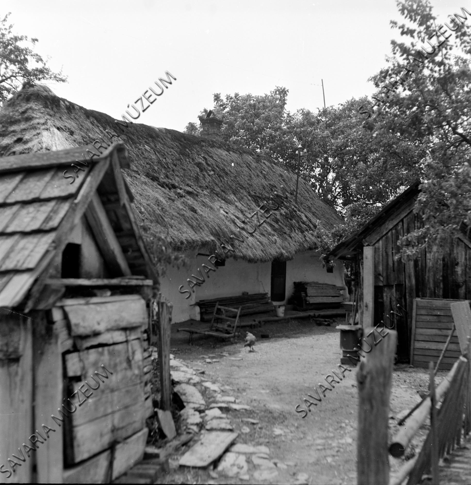 Ház, ól, talicska (Savaria Megyei Hatókörű Városi Múzeum, Szombathely CC BY-NC-SA)