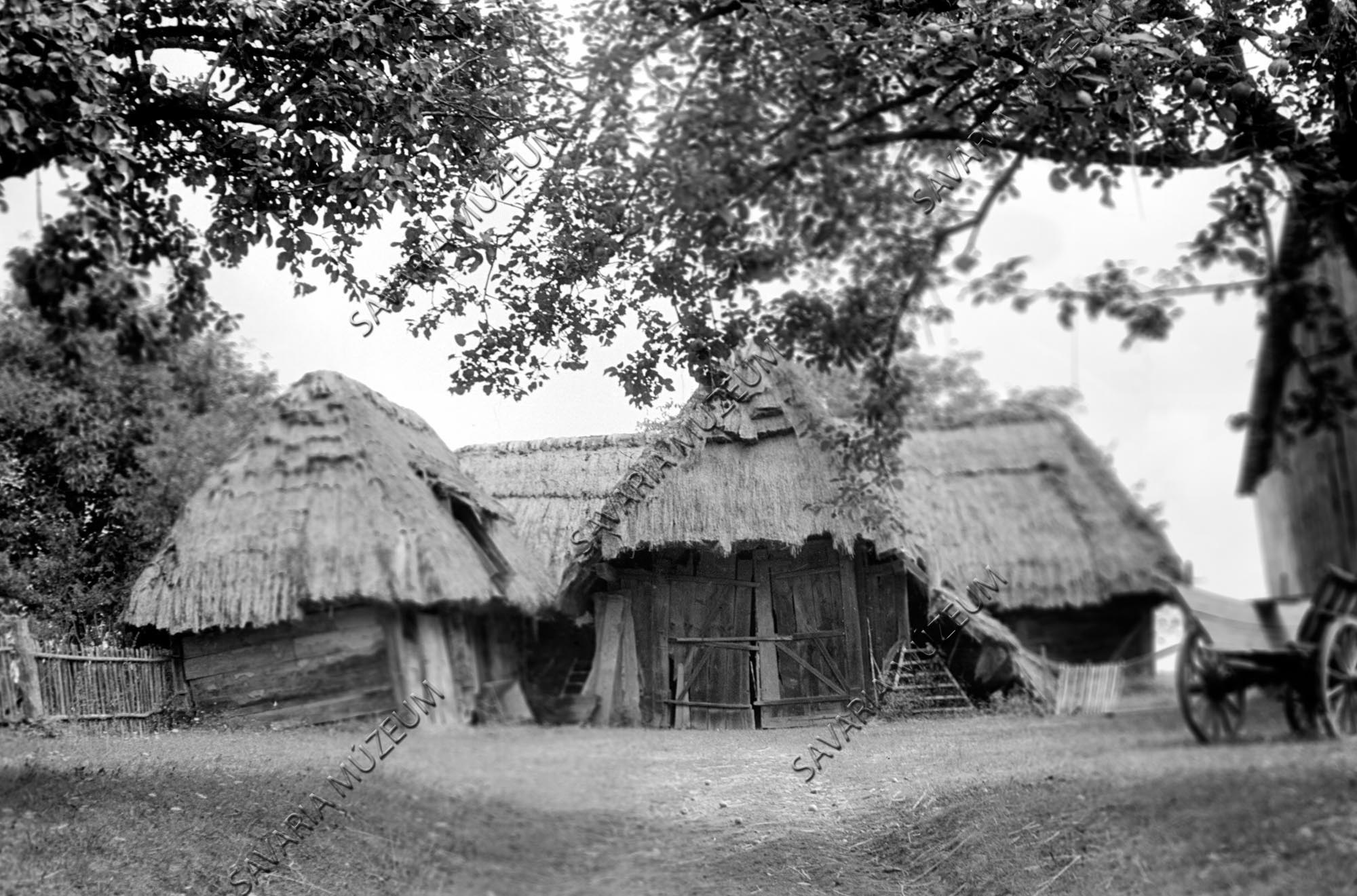 Pajta, borona, szekér (Savaria Megyei Hatókörű Városi Múzeum, Szombathely CC BY-NC-SA)