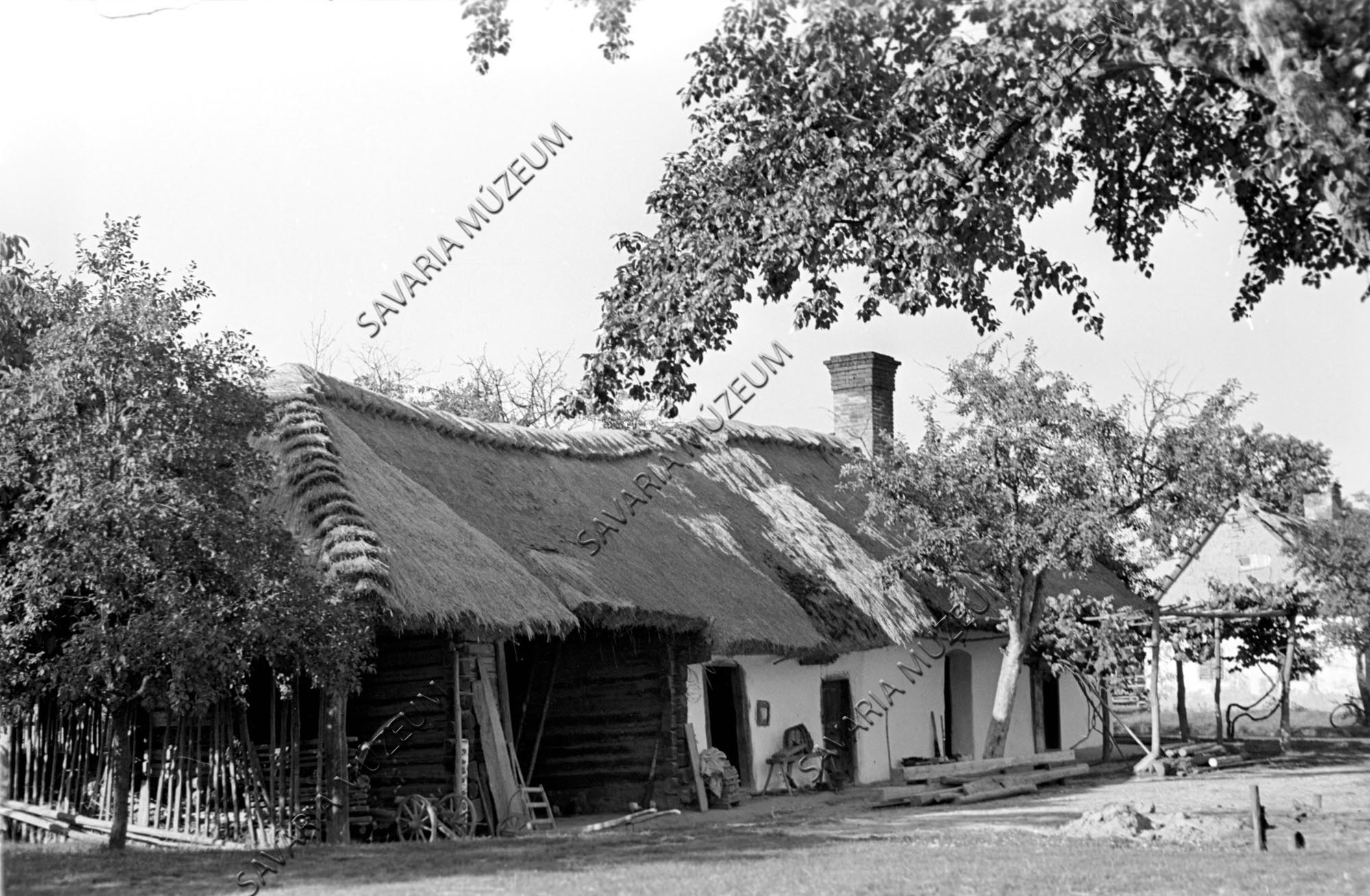 Ház, udvar felöl (Savaria Megyei Hatókörű Városi Múzeum, Szombathely CC BY-NC-SA)