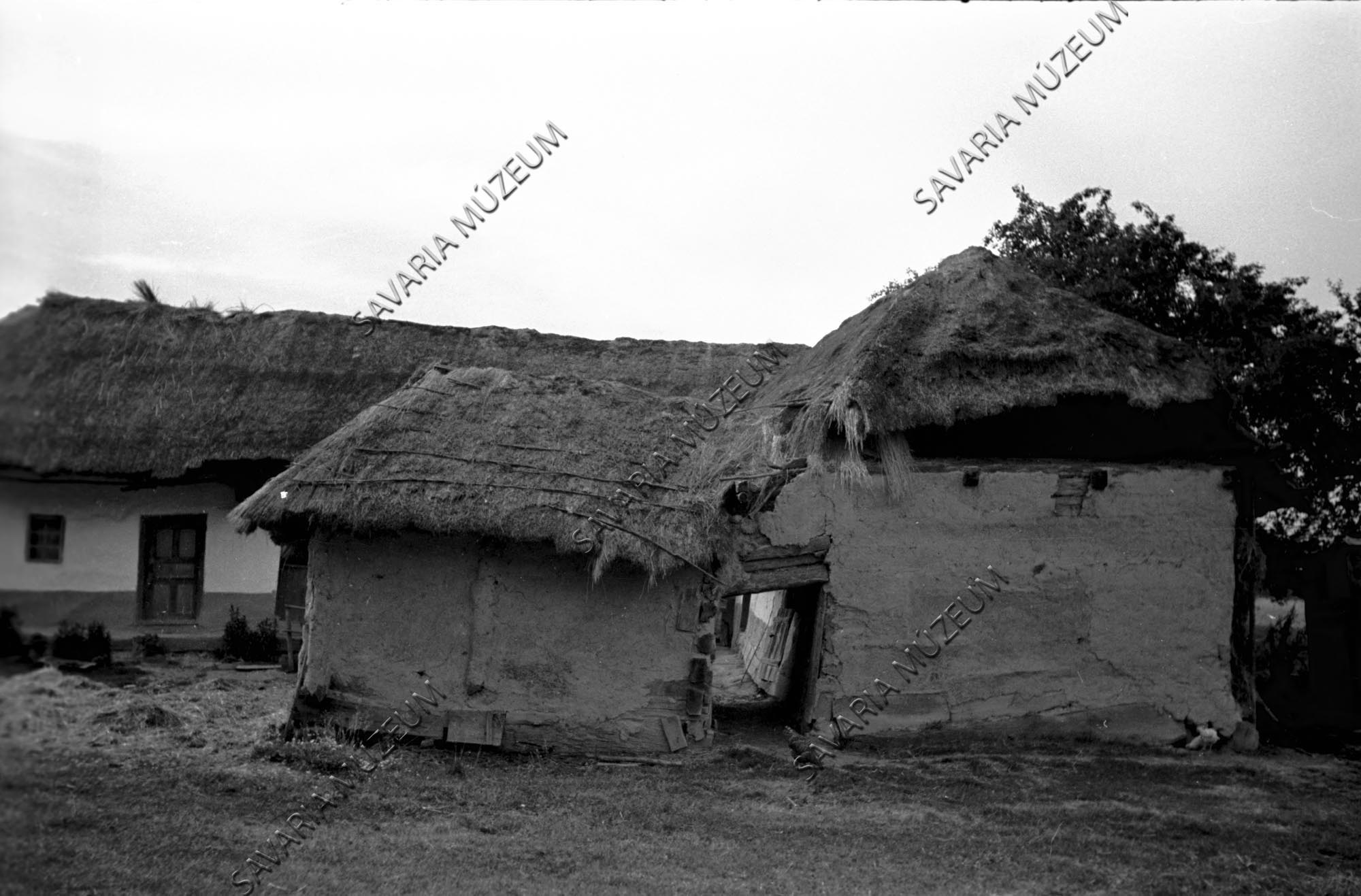 Tomaskóék háza, hátsó része (Savaria Megyei Hatókörű Városi Múzeum, Szombathely CC BY-NC-SA)