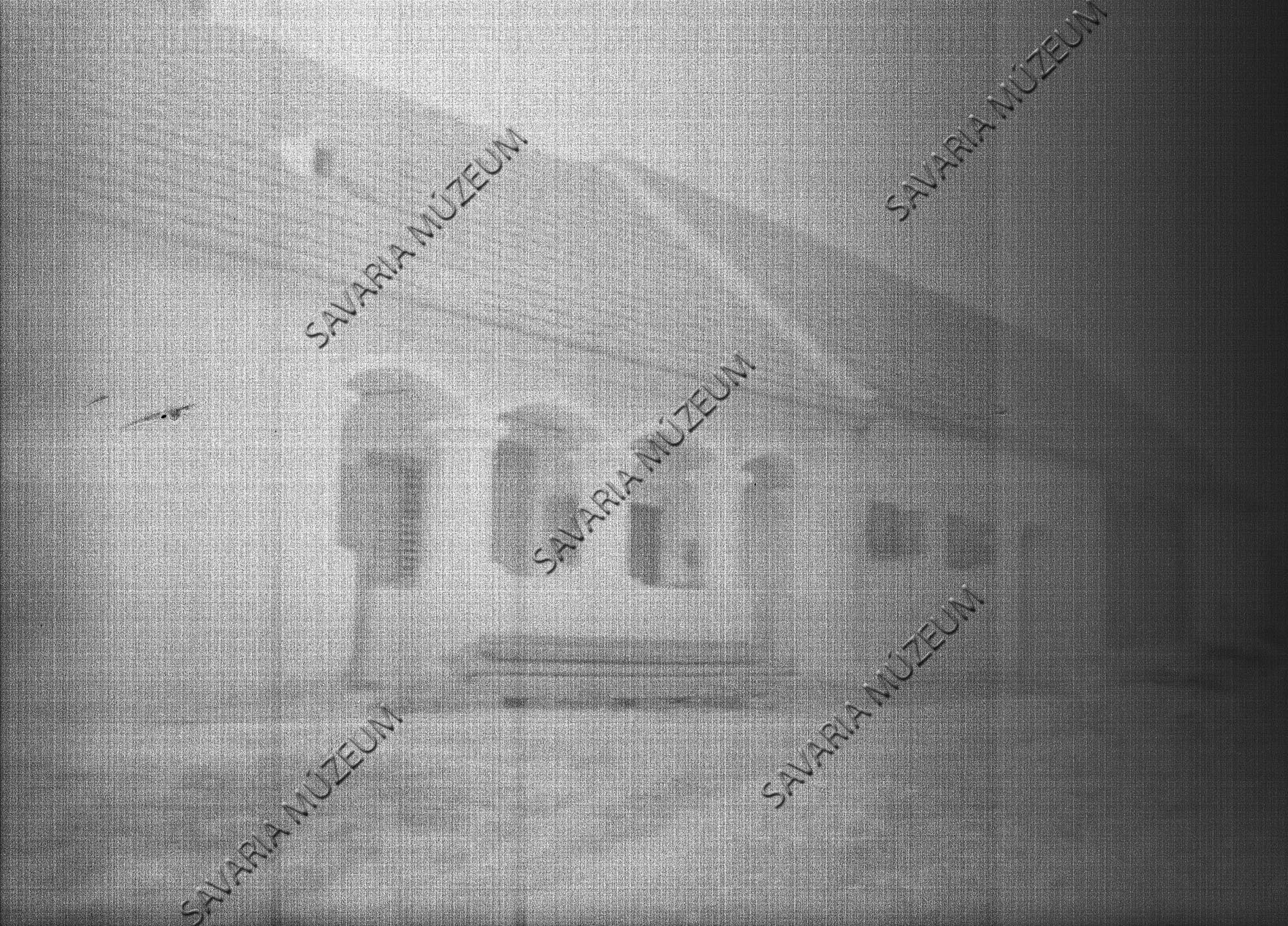 Ház, oszlopos tornáccal 1927-ből (Savaria Megyei Hatókörű Városi Múzeum, Szombathely CC BY-NC-SA)