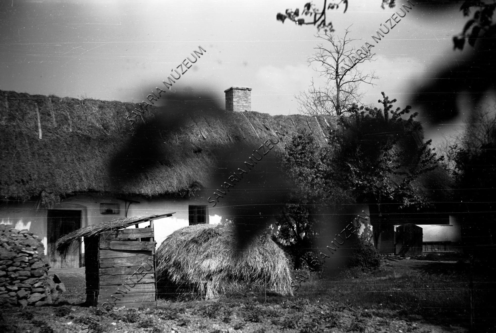 Ház udvar felől és WC (Savaria Megyei Hatókörű Városi Múzeum, Szombathely CC BY-NC-SA)