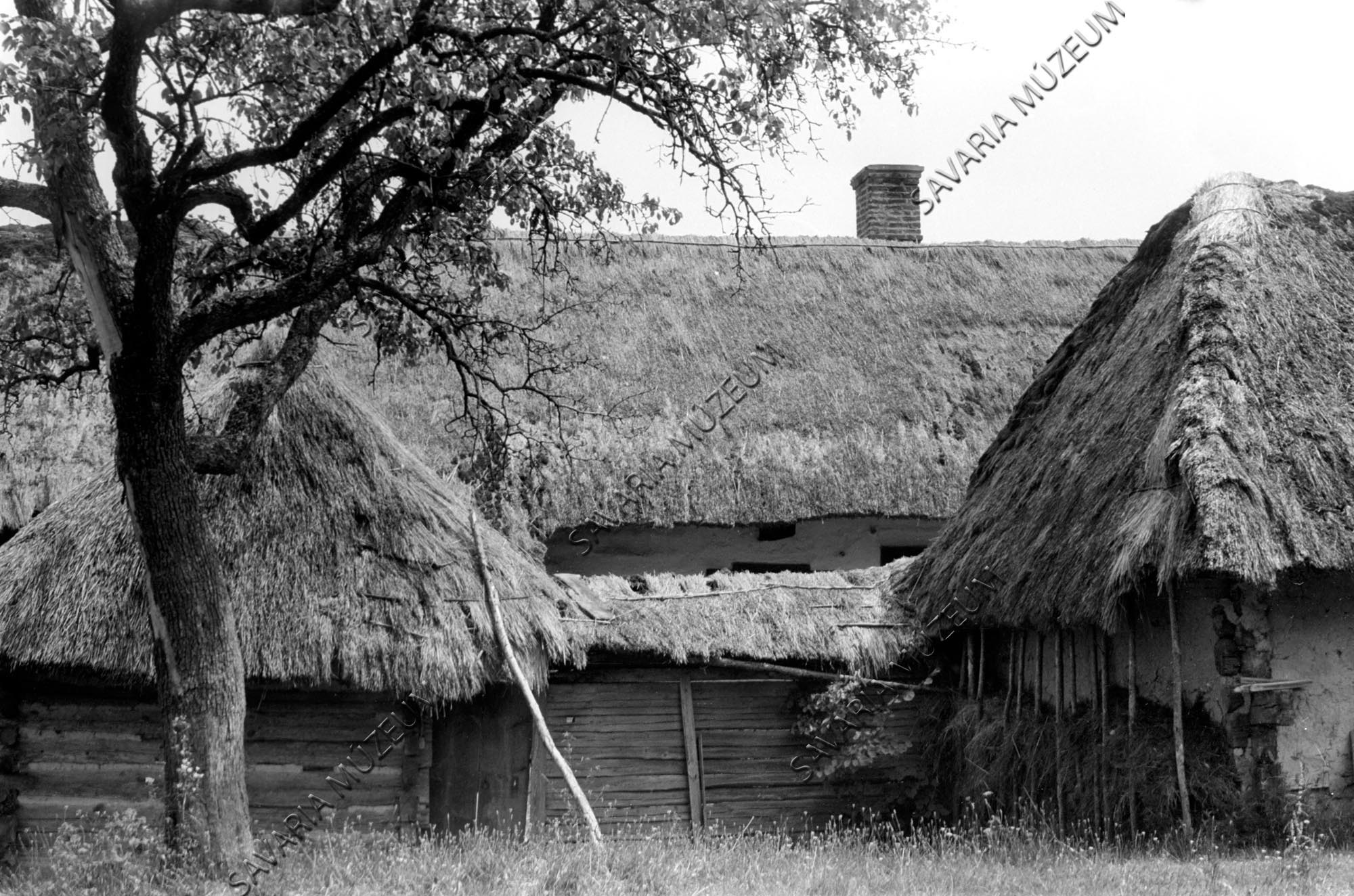 Kerített ház oldalról (Savaria Megyei Hatókörű Városi Múzeum, Szombathely CC BY-NC-SA)