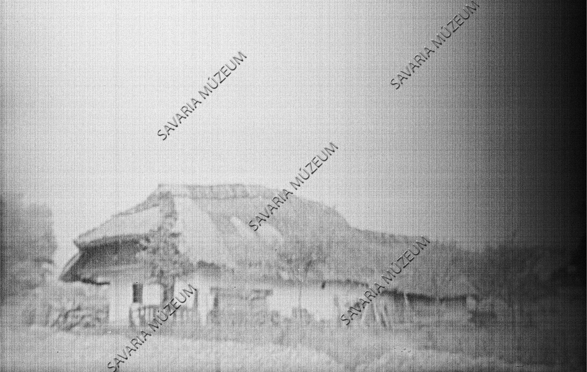 Kéménytelen, füstöskonyhájú ház (Savaria Megyei Hatókörű Városi Múzeum, Szombathely CC BY-NC-SA)