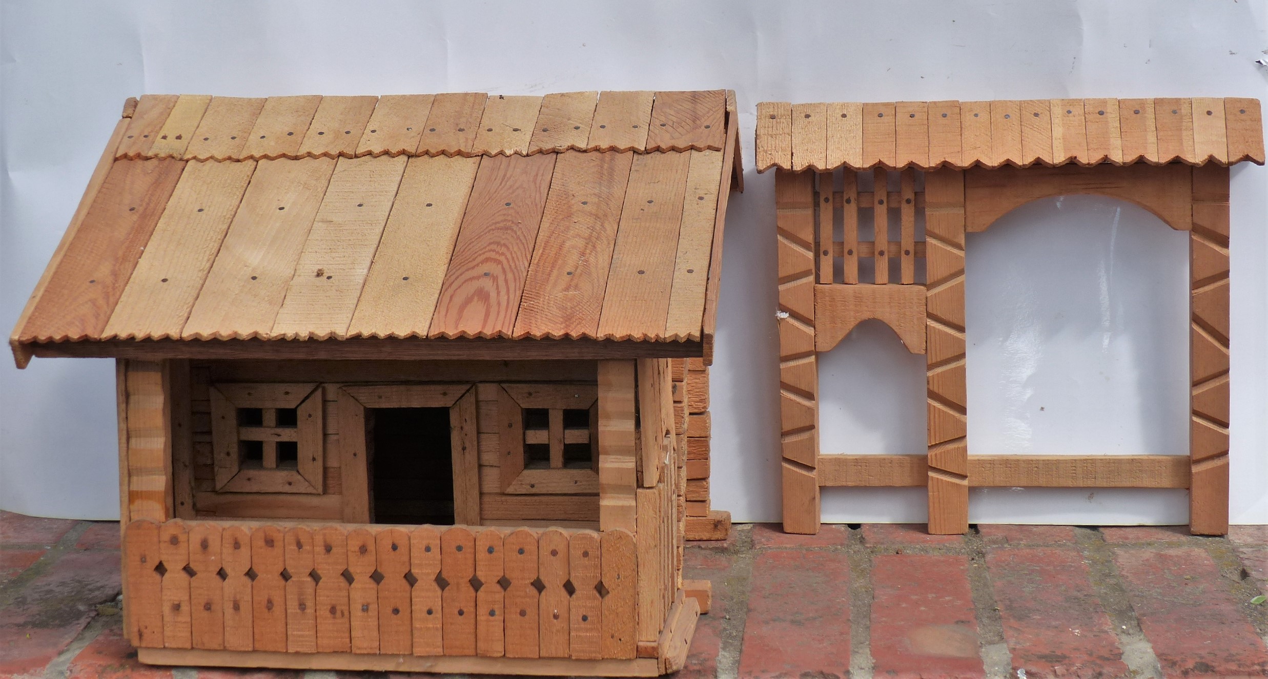 Erdélyi ház makettje (Tapolcai Városi Múzeum CC BY-NC-SA)