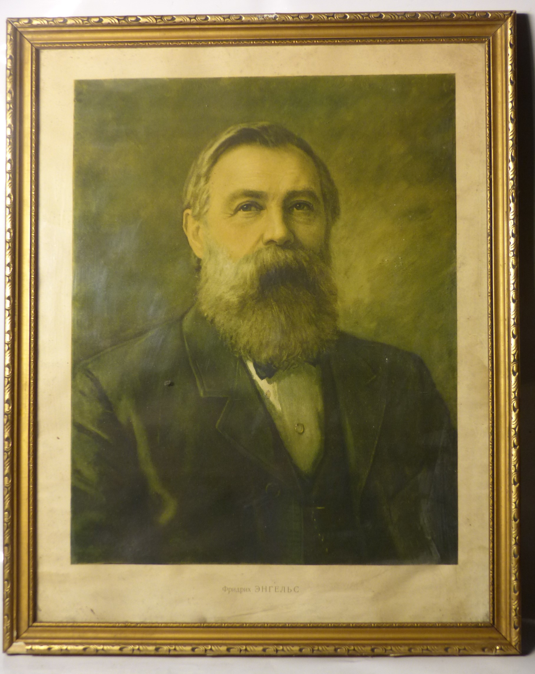 Friedrich Engels arcképe (Tapolcai Városi Múzeum CC BY-NC-SA)