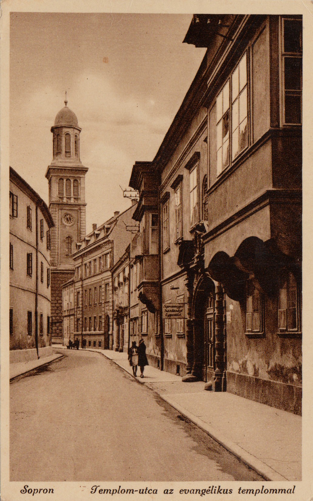 Soproni képeslap (Tapolcai Városi Múzeum CC BY-NC-SA)