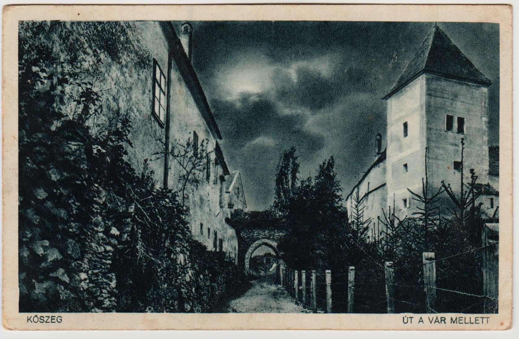 Kőszegi képeslap (Tapolcai Városi Múzeum CC BY-NC-SA)