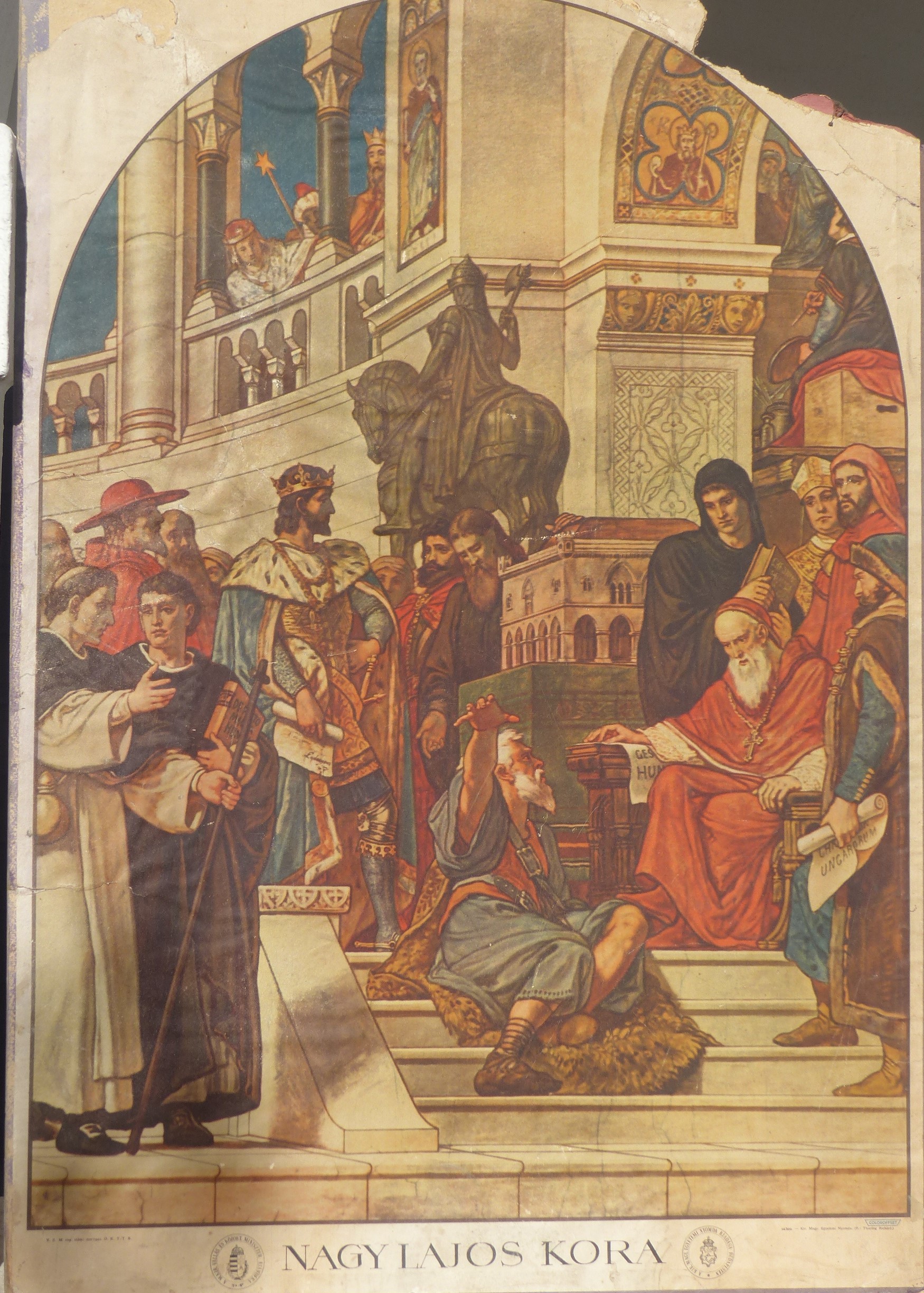Nagy Lajos kora c. falikép (Tapolcai Városi Múzeum CC BY-NC-SA)