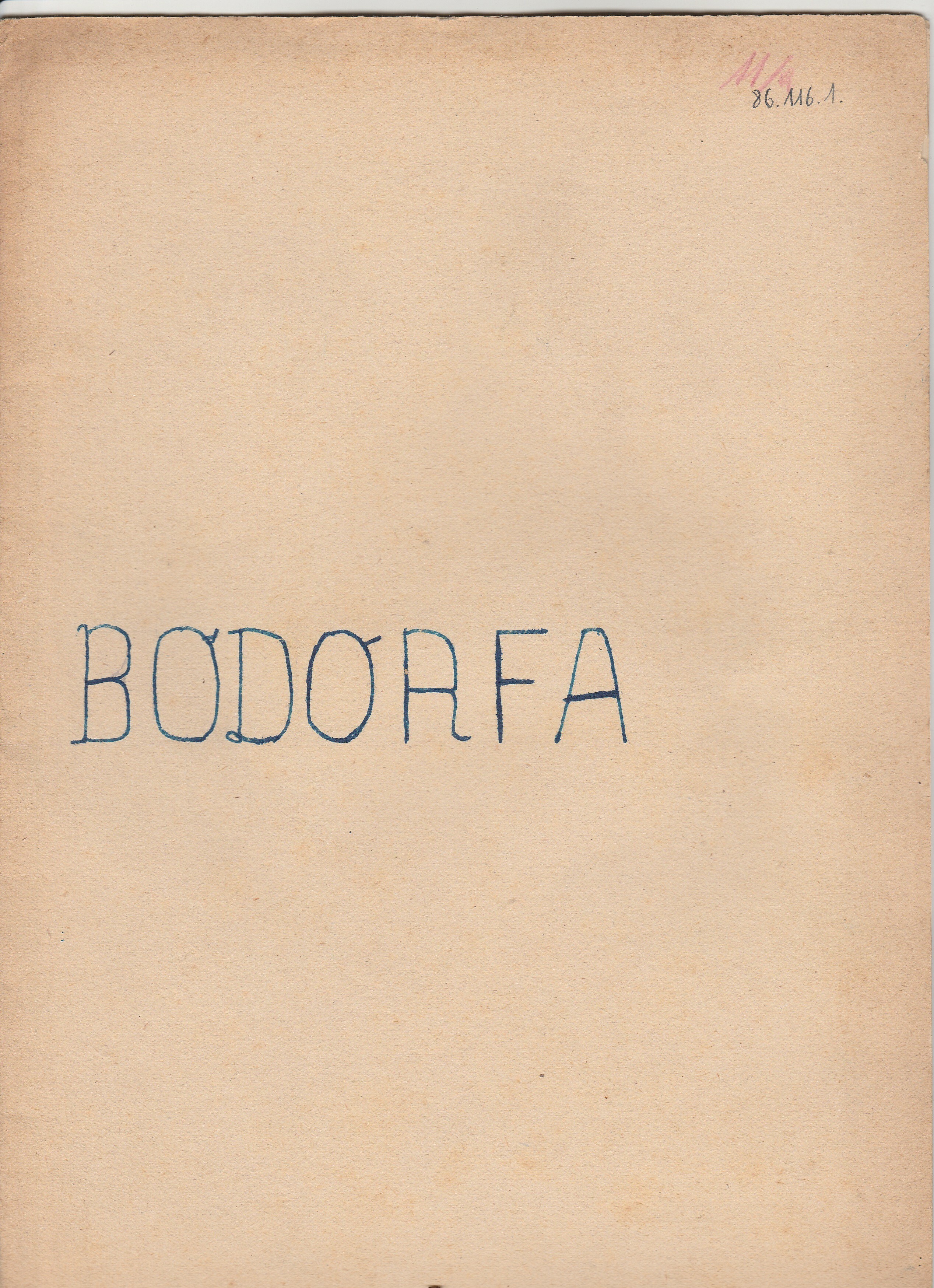 Bodorfa története 1930-1958 (Tapolcai Városi Múzeum CC BY-NC-SA)