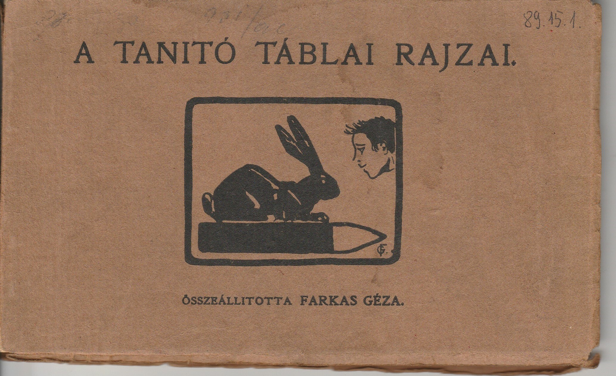 A tanító táblai rajzai című oktatási segédanyag (Tapolcai Városi Múzeum CC BY-NC-SA)