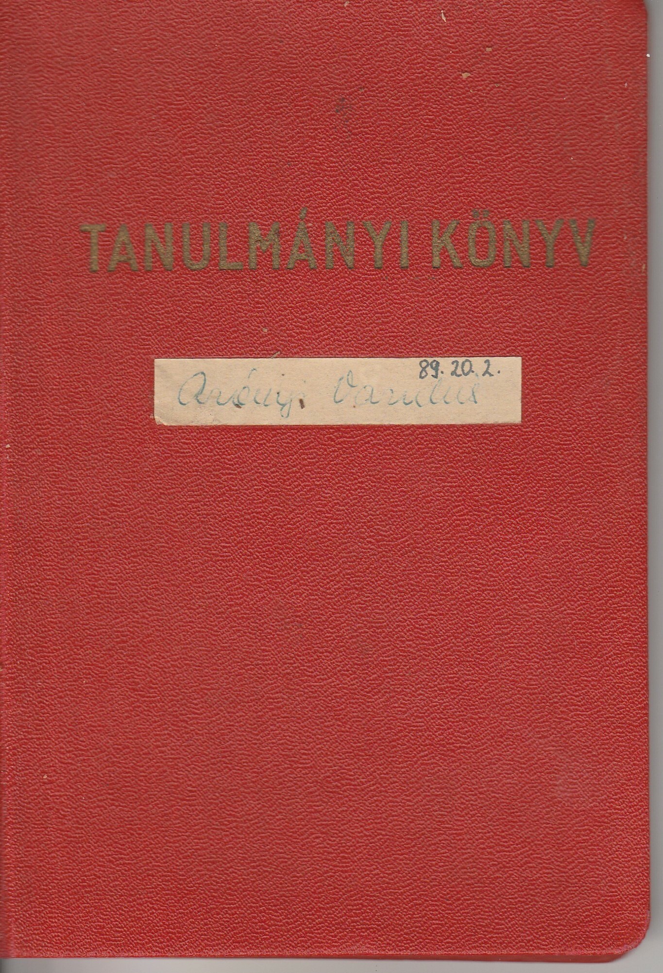 Tanulmányi könyv szemináriumokhoz Budapestről (Tapolcai Városi Múzeum CC BY-NC-SA)