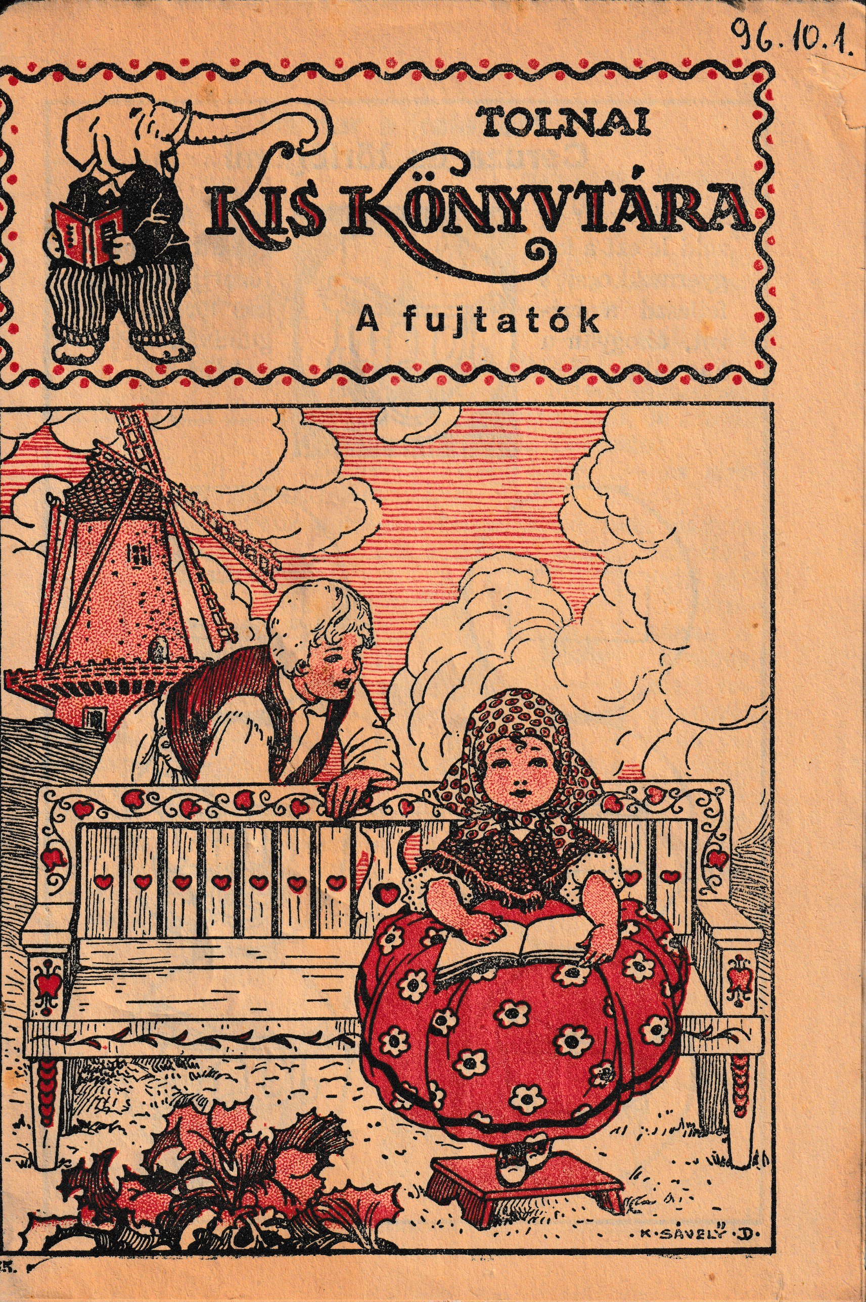 A fujtatók című kötet a Tolnai Kis Könyvtára sorozatból (Tapolcai Városi Múzeum CC BY-NC-SA)