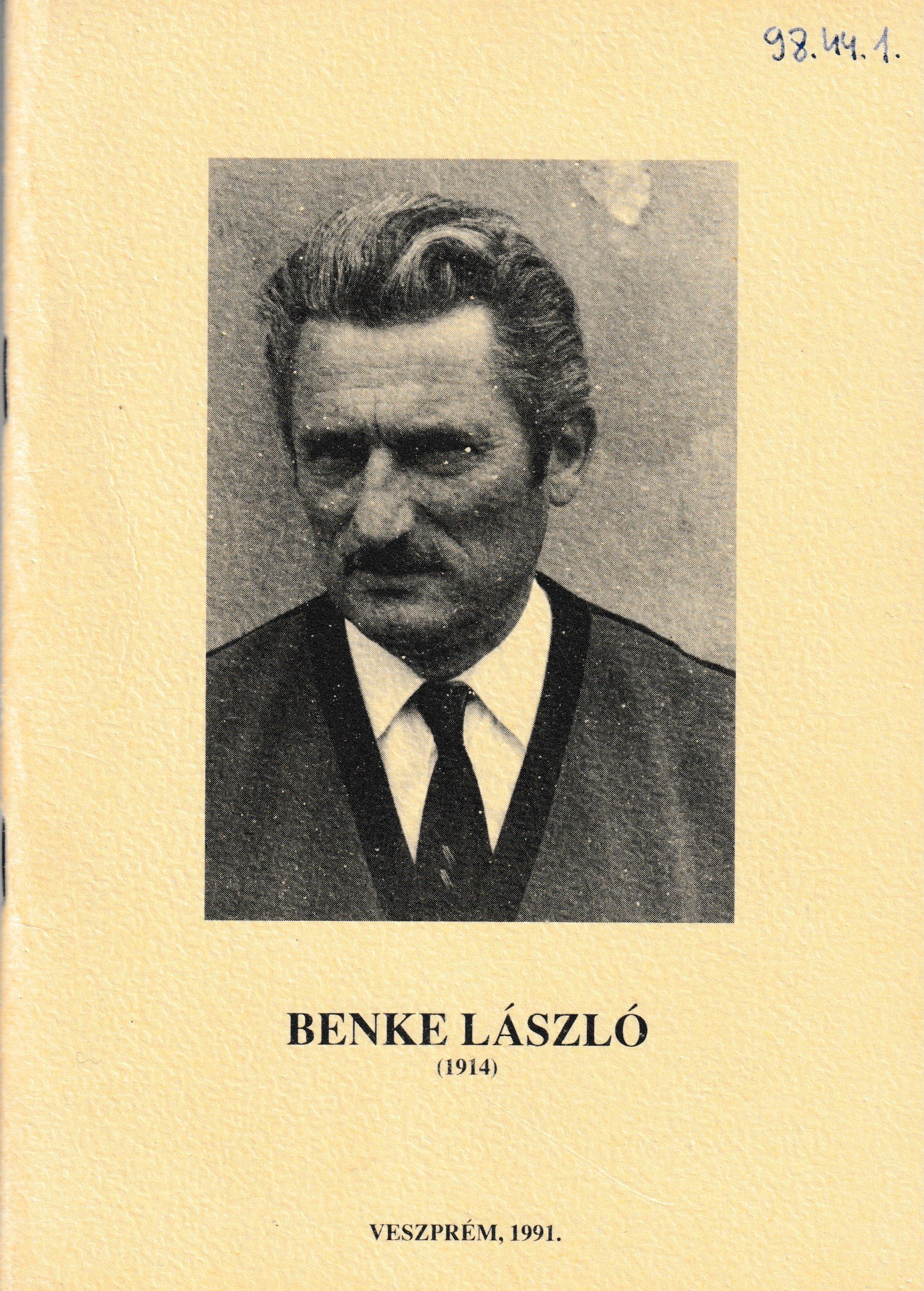 Benke László (1914) című mű (Tapolcai Városi Múzeum CC BY-NC-SA)