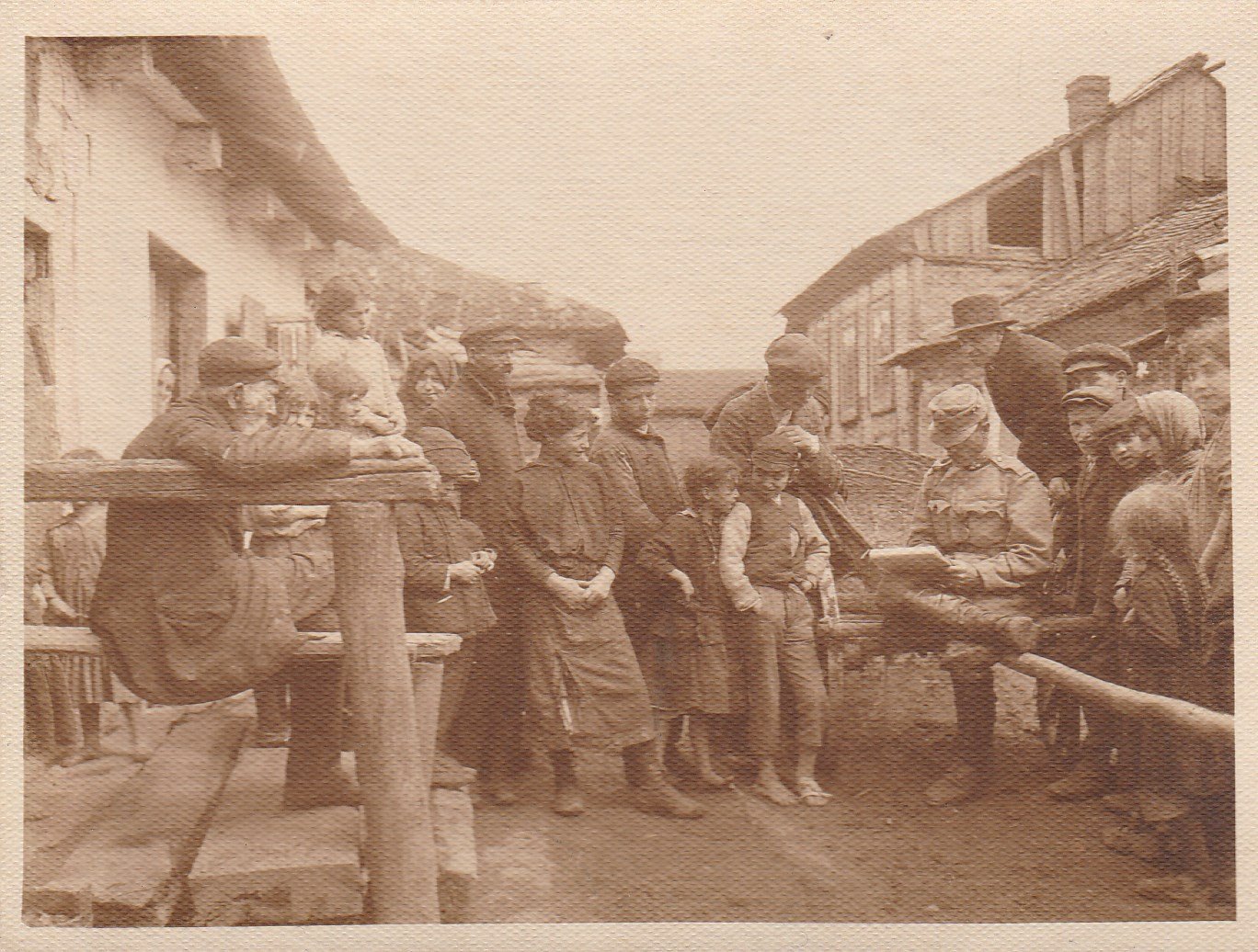 Életkép Volodomir Volinszkijben 1916 (Tapolcai Városi Múzeum CC BY-NC-SA)