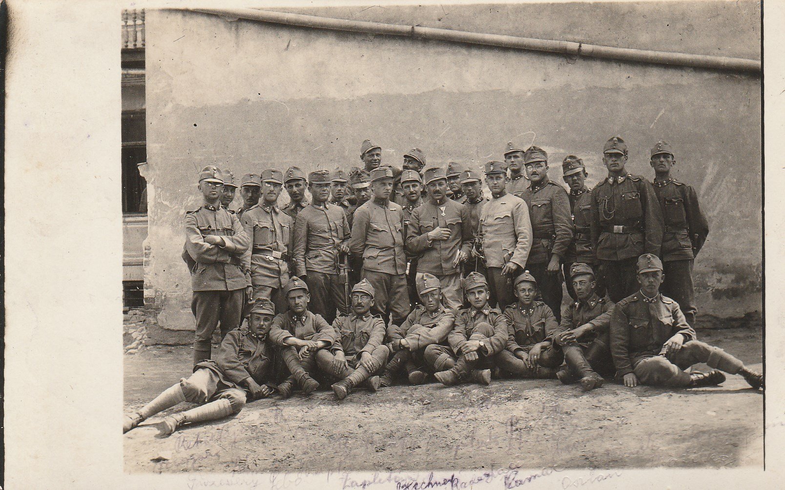 Tiszti tanfolyam csoportképe 1916 (Tapolcai Városi Múzeum CC BY-NC-SA)