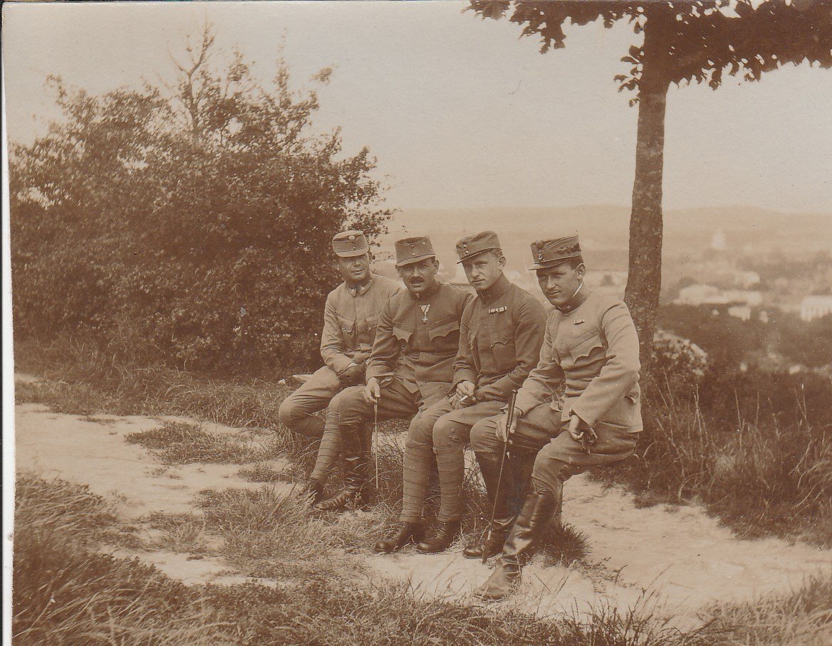 Honvédtisztek Cholm mellett (Tapolcai Városi Múzeum CC BY-NC-SA)